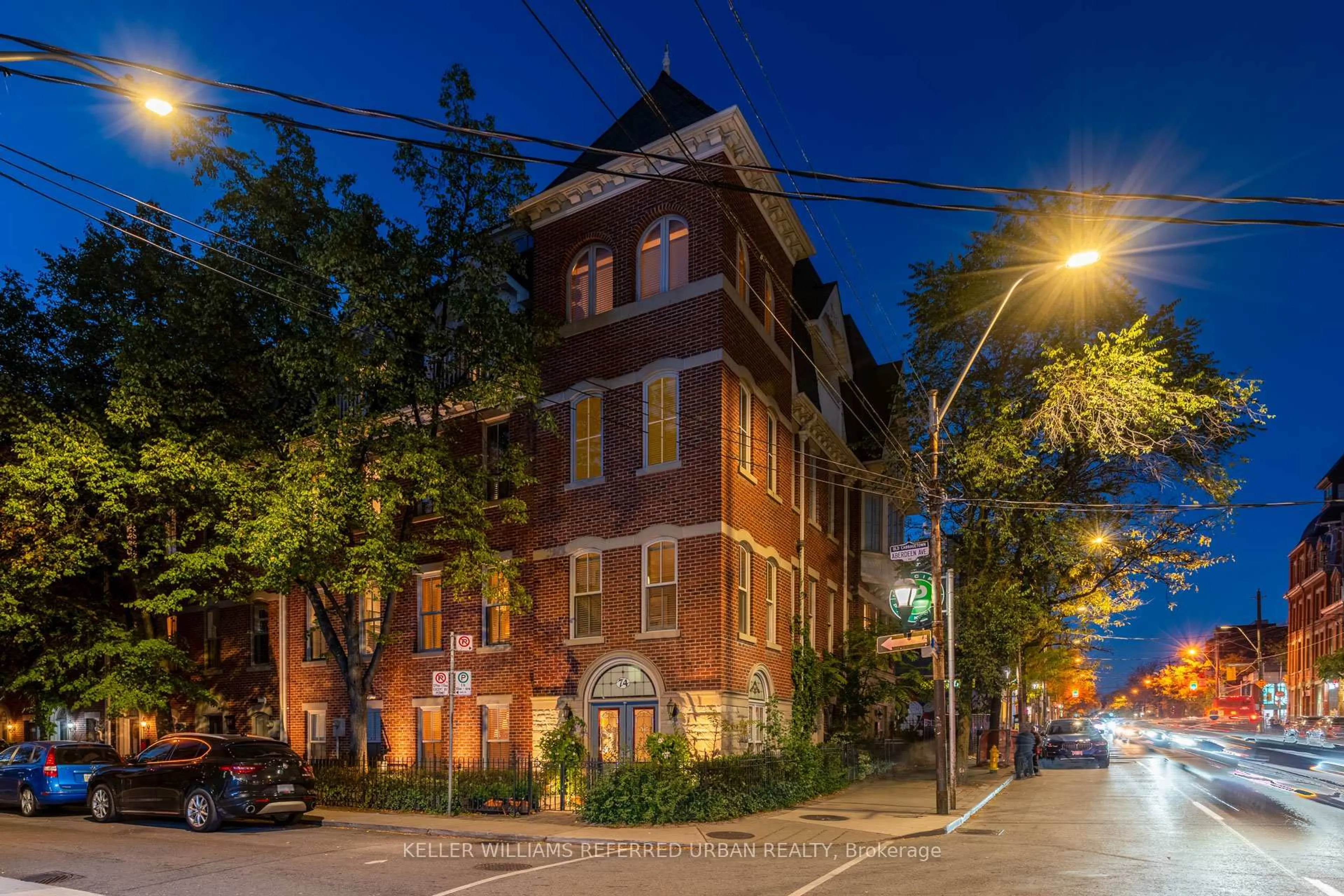 Home with brick exterior material, street for 74 Aberdeen Ave, Toronto Ontario M4X 1A2