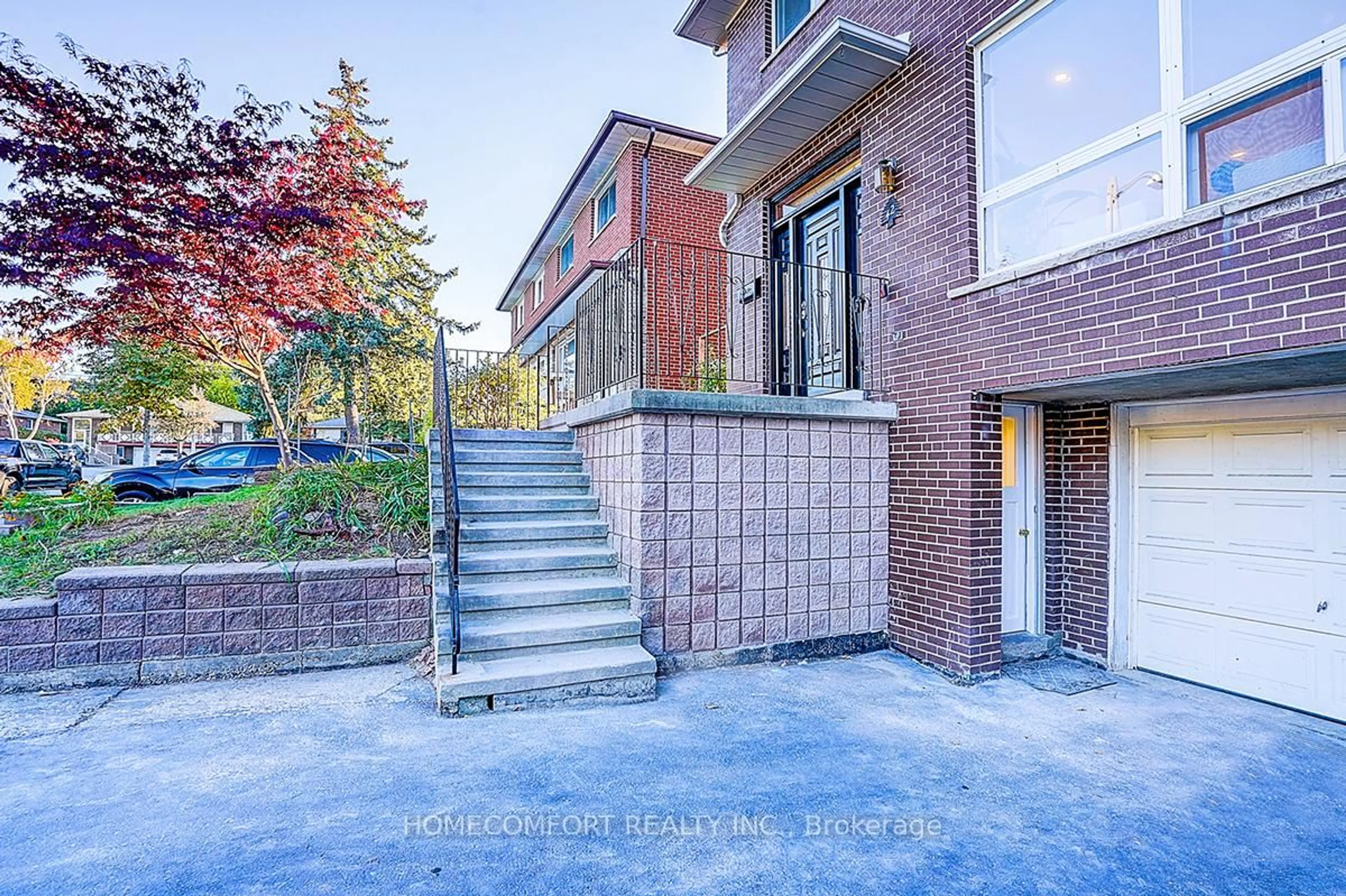 Home with brick exterior material, street for 42 Greyhound Dr, Toronto Ontario M2H 1K3