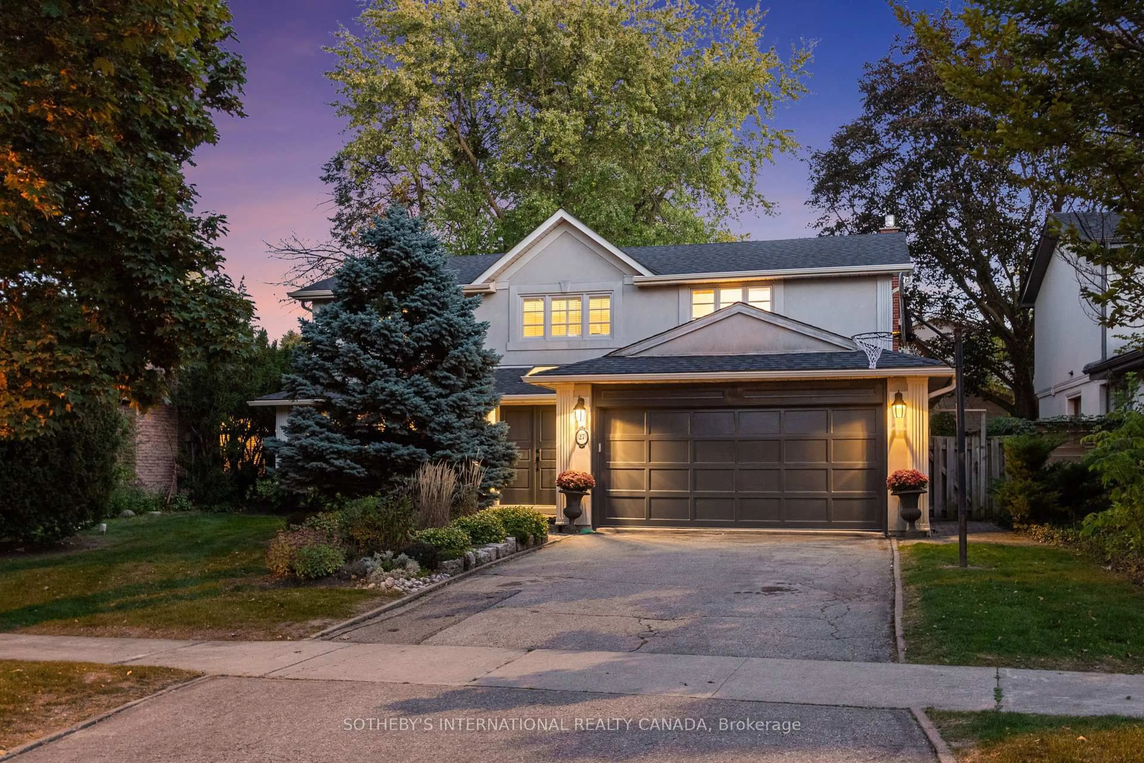 Home with brick exterior material, street for 27 Bamboo Grve, Toronto Ontario M3B 2C6