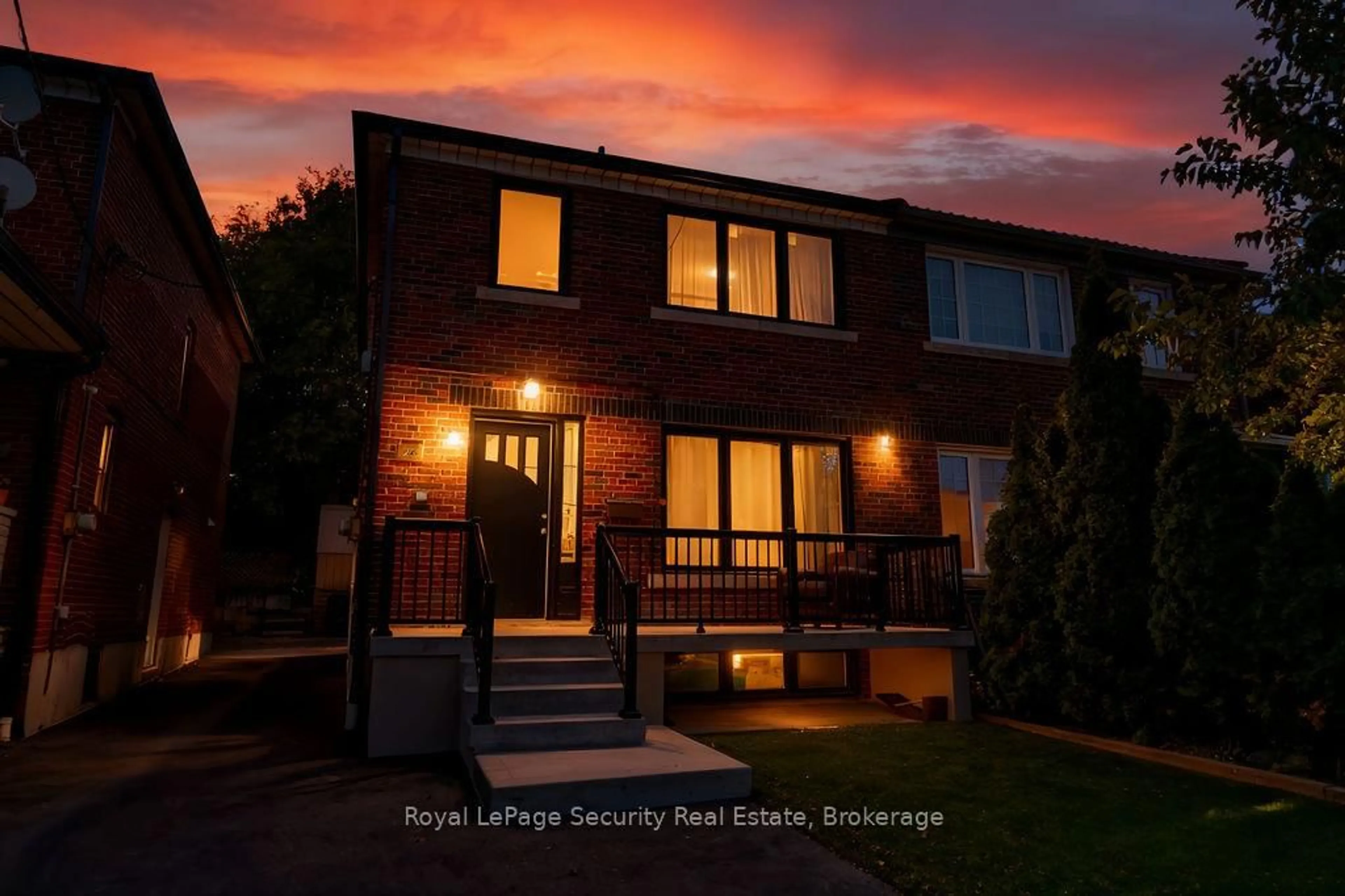 Home with brick exterior material, street for 2169 Dufferin St, Toronto Ontario M6E 3R9
