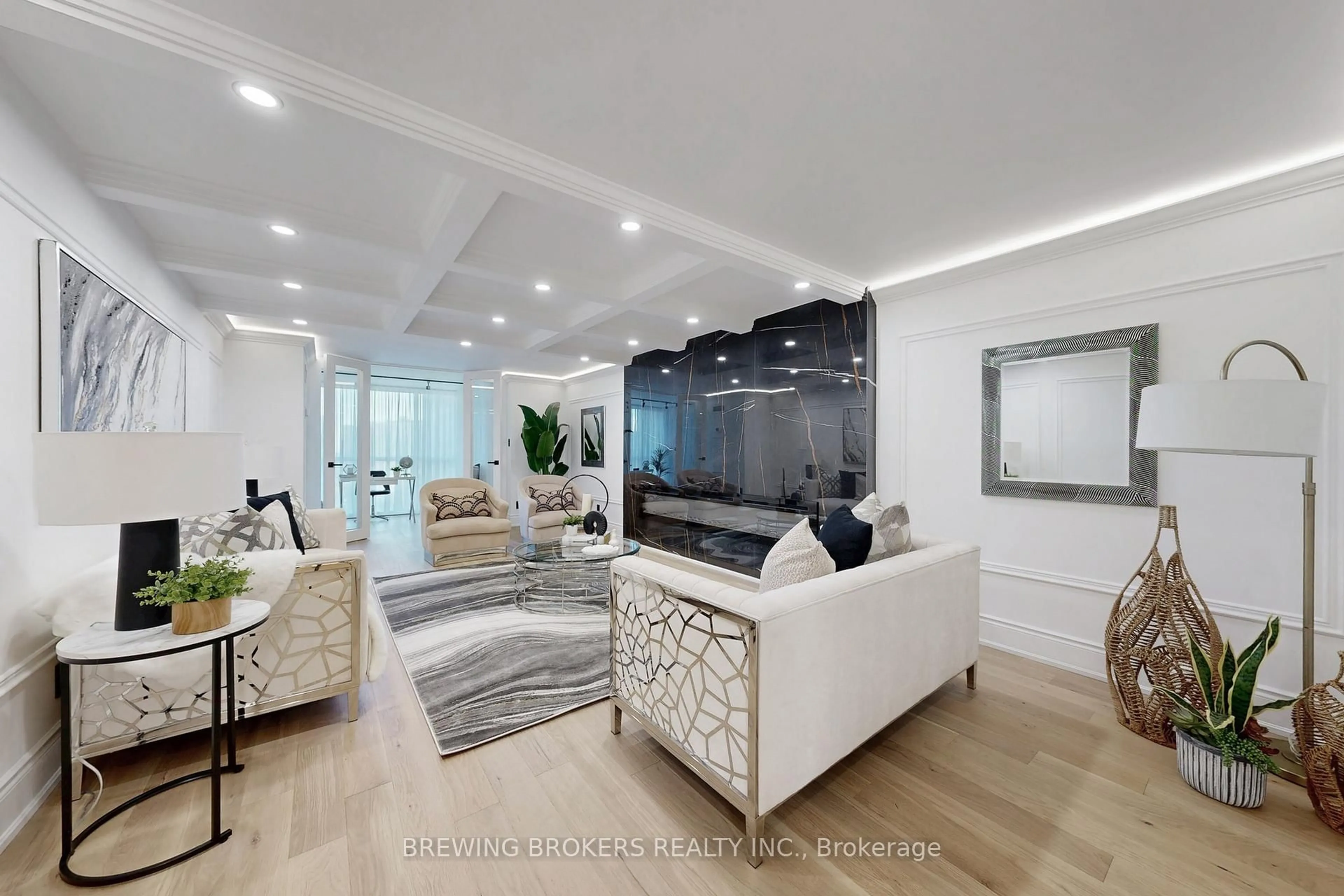 Living room with furniture, unknown for 278 Bloor St #1501, Toronto Ontario M4W 3M4