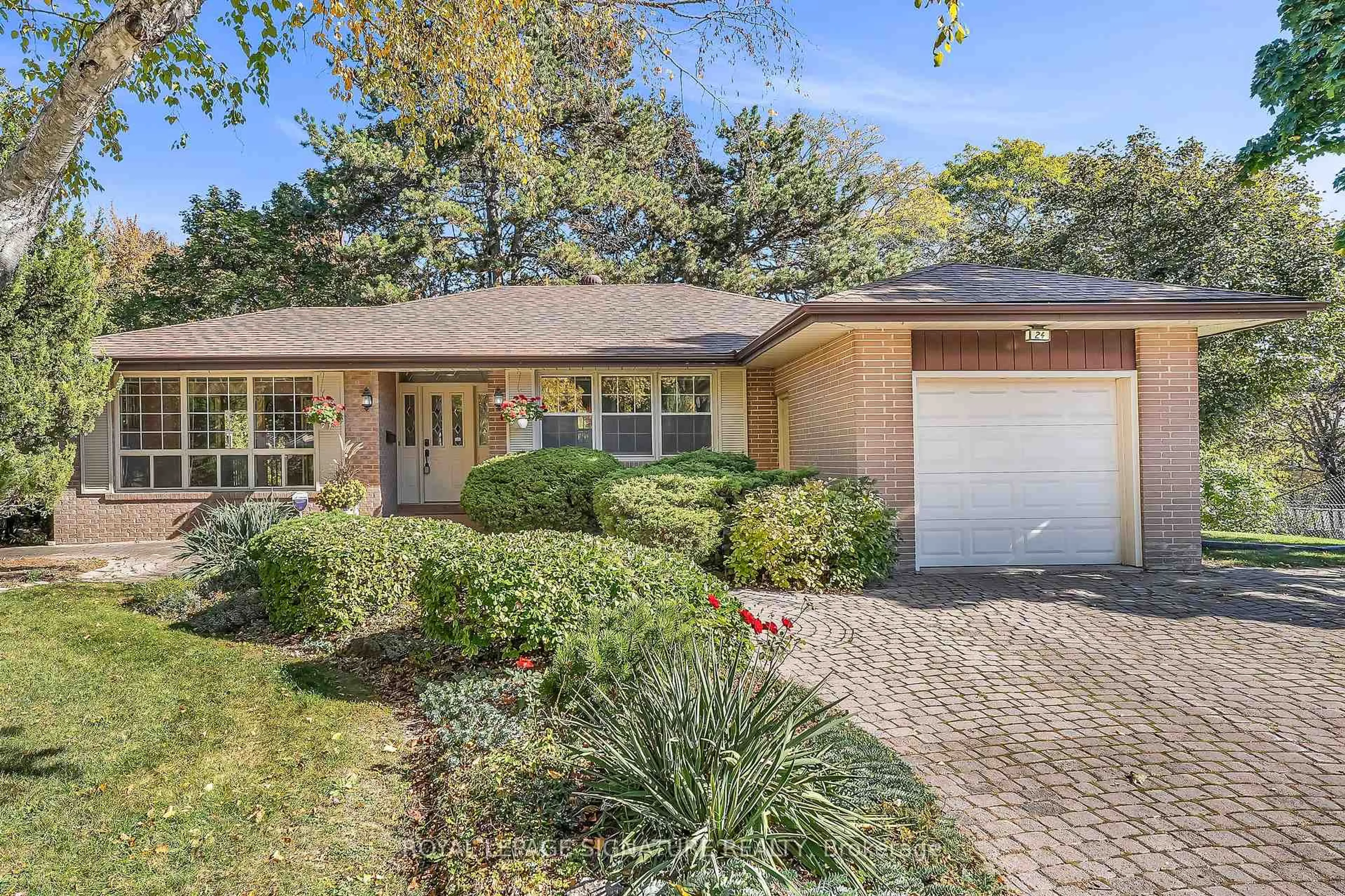 Home with brick exterior material, street for 24 Hockley Pl, Toronto Ontario M3A 2S4