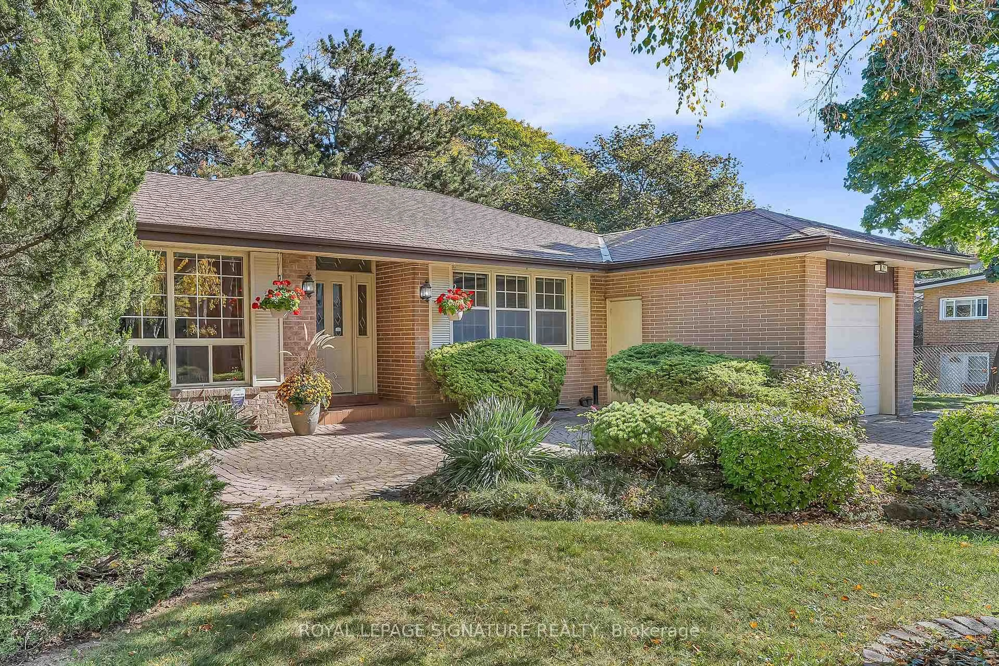 Home with brick exterior material, street for 24 Hockley Pl, Toronto Ontario M3A 2S4