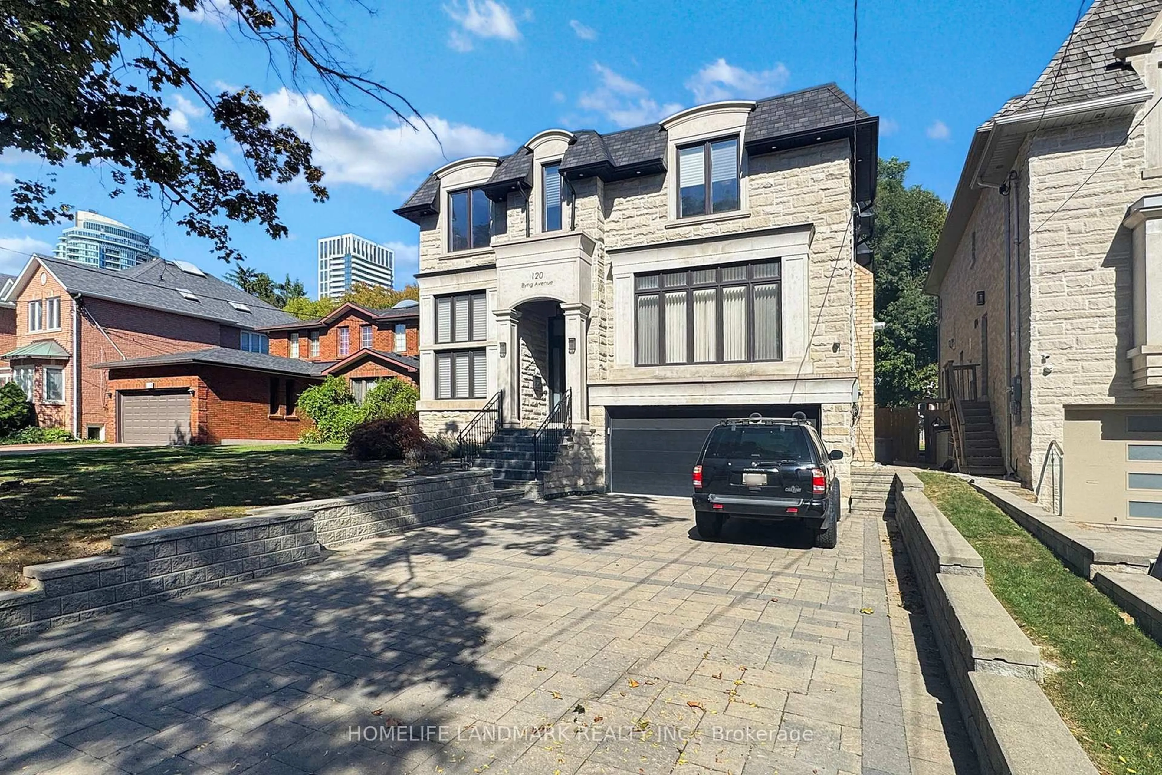 Home with brick exterior material, street for 120 Byng Ave, Toronto Ontario M2N 4K4