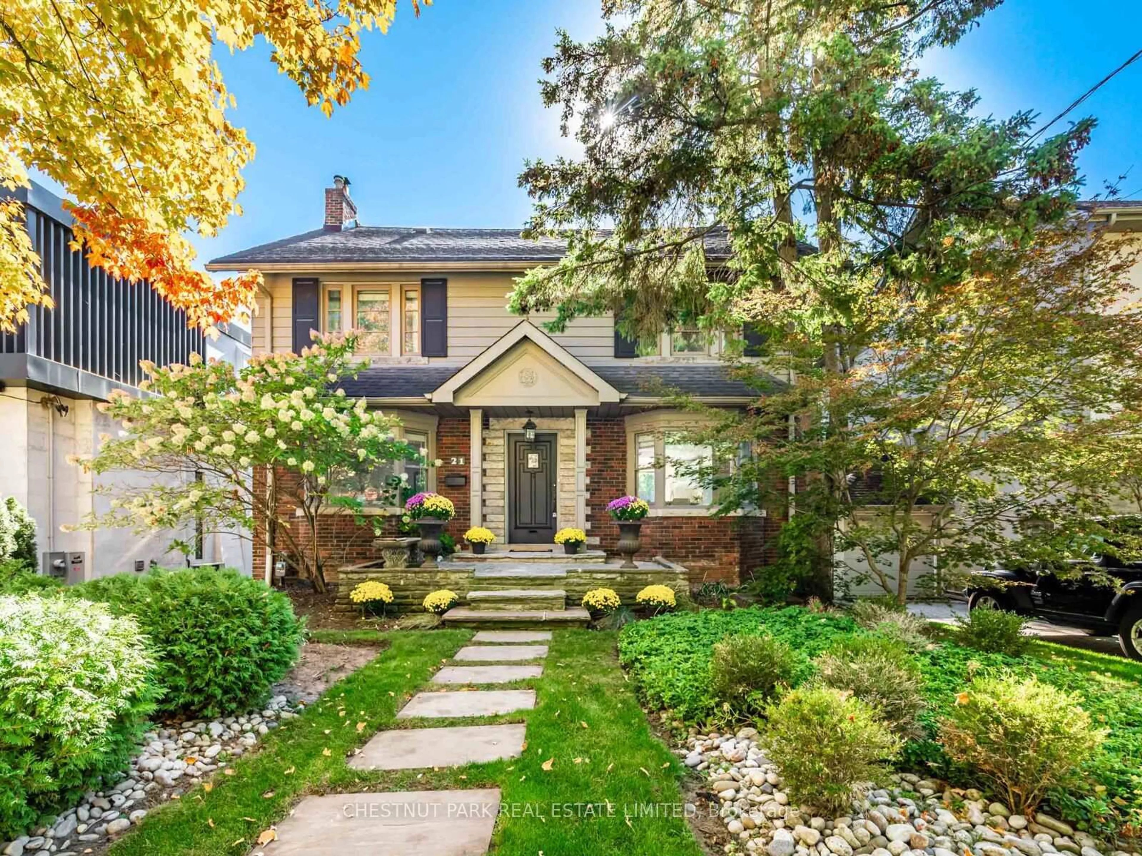 Home with brick exterior material, street for 21 Cortleigh Blvd, Toronto Ontario M4R 1K5