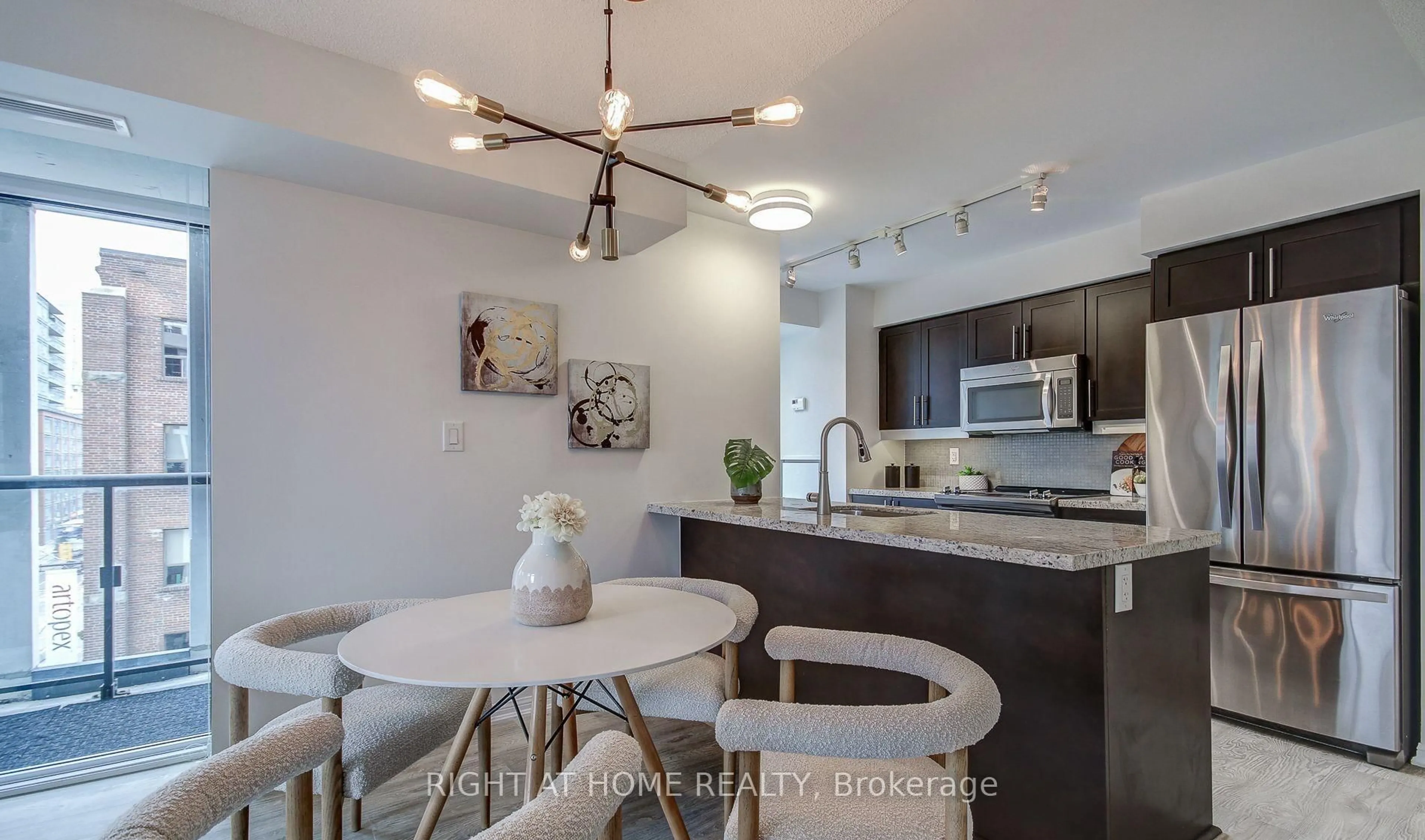 Open concept kitchen, unknown for 400 Adelaide St #606, Toronto Ontario M5A 4S3