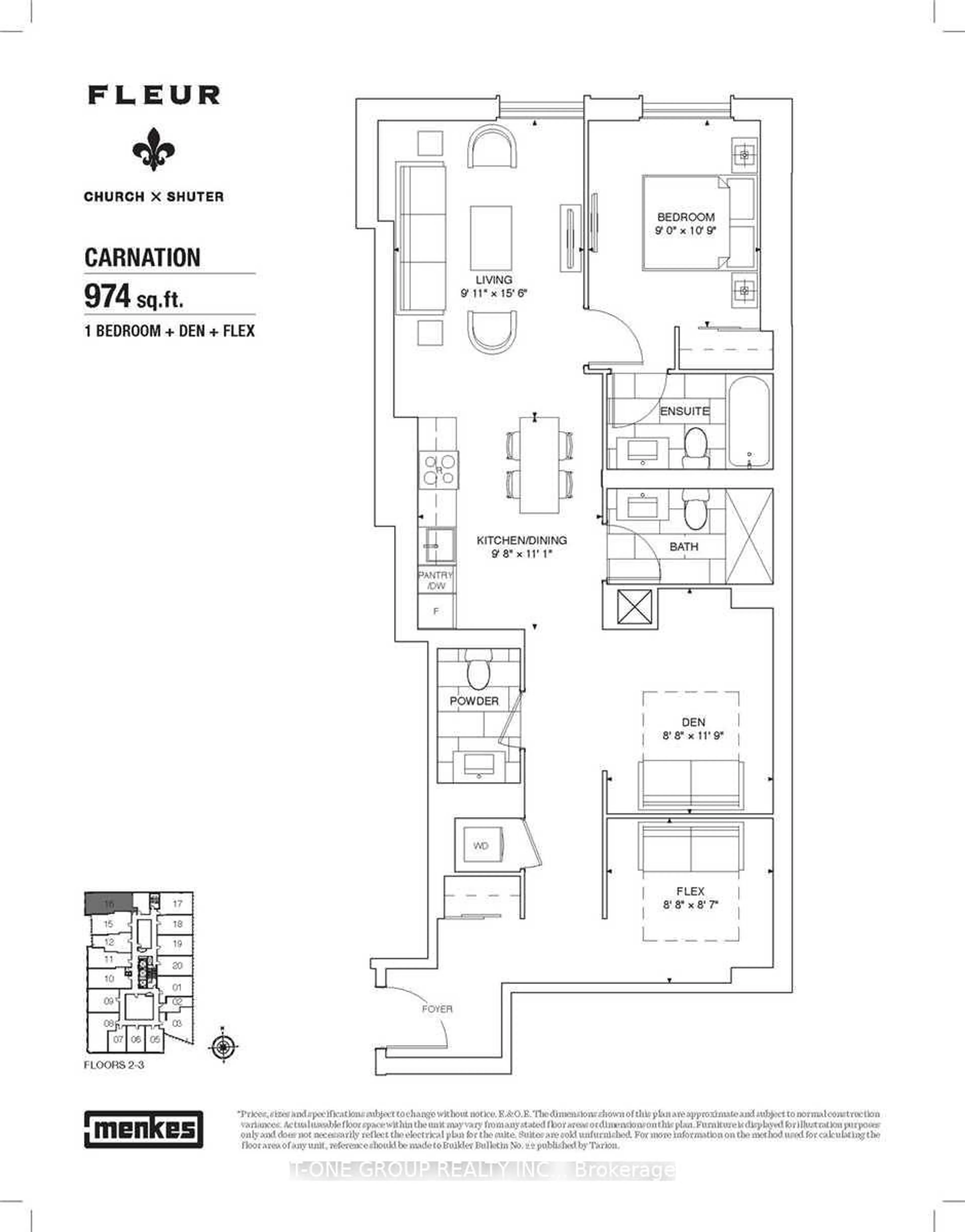 Floor plan for 60 Shuter St #316, Toronto Ontario M5B 0B7