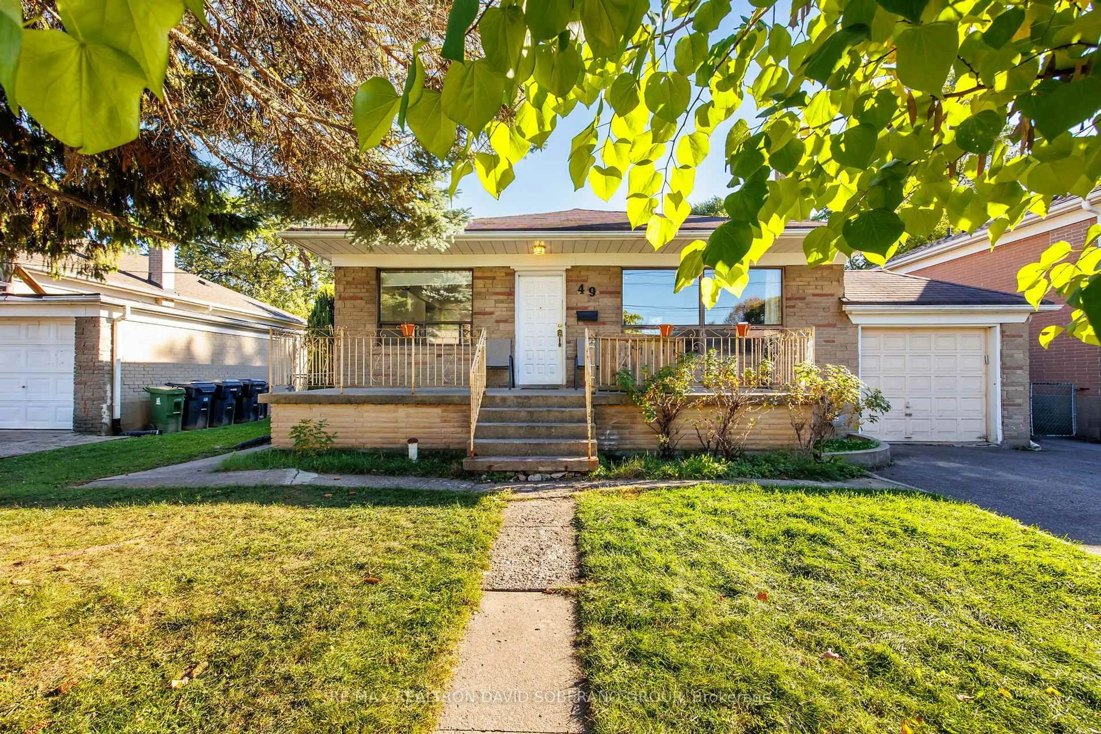 Home with vinyl exterior material, street for 49 Danby Ave, Toronto Ontario M3H 2J4