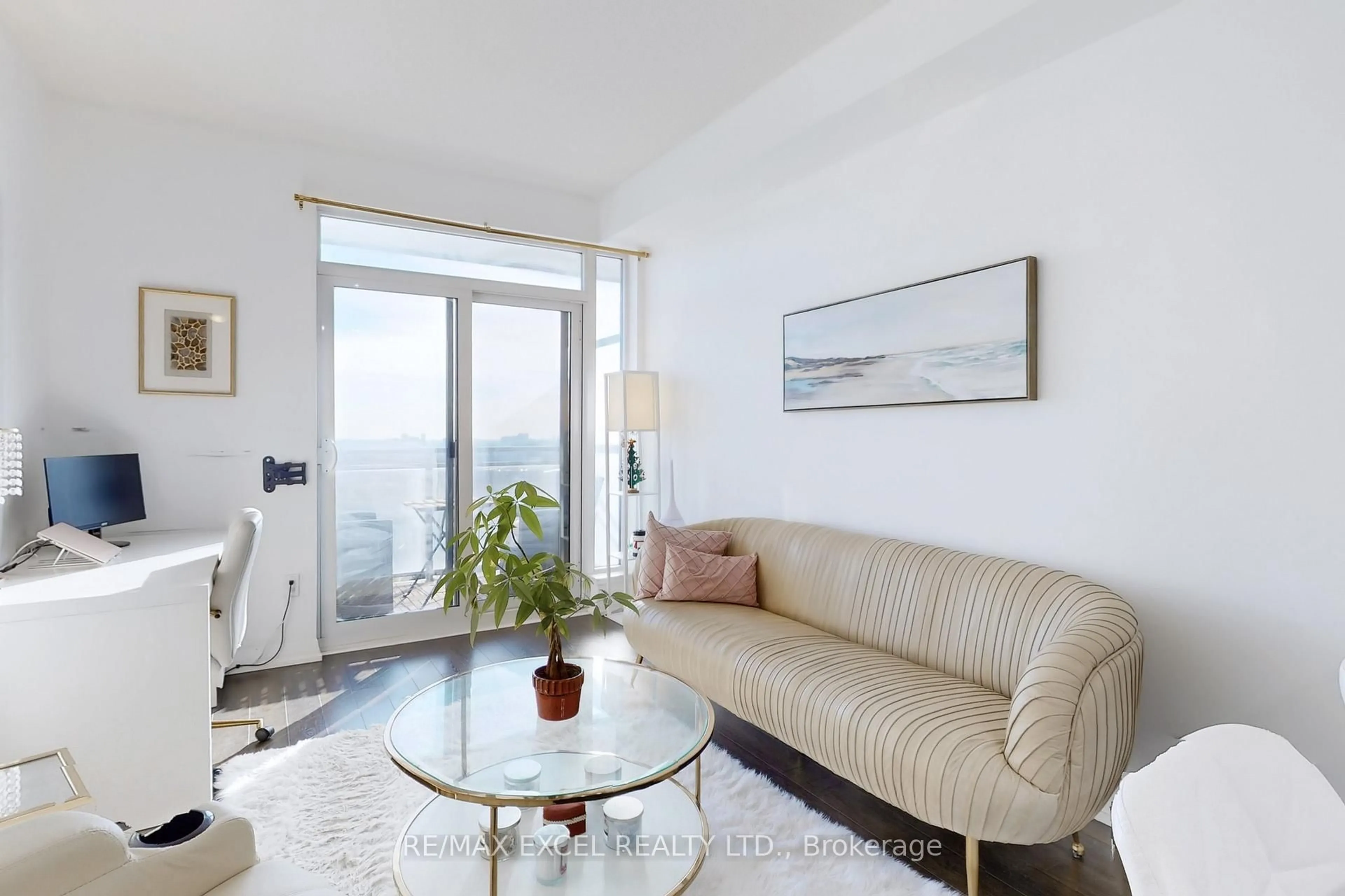 Living room with furniture, unknown for 55 Ann O'reilly Rd #2506, Toronto Ontario M2J 0E1