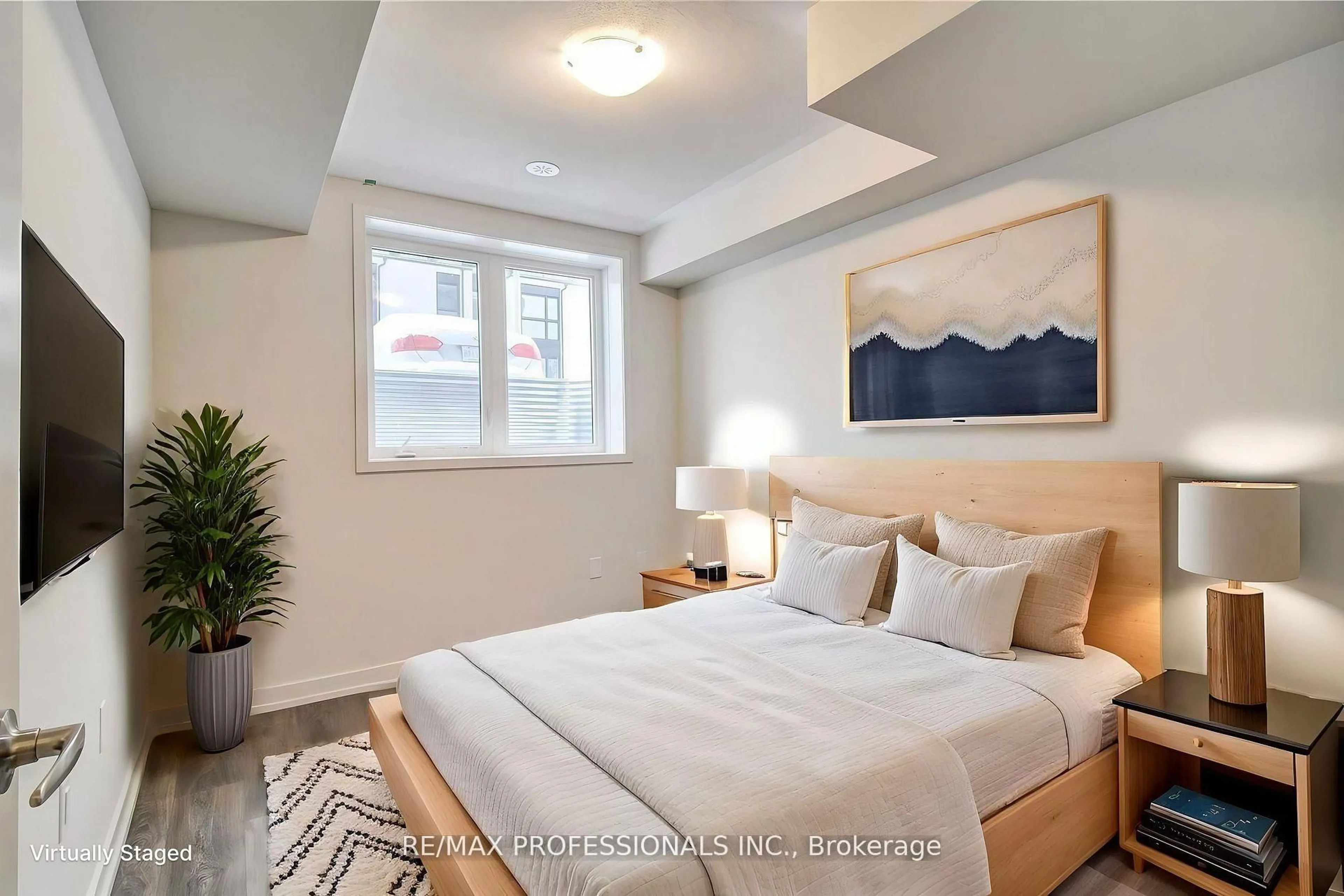 Bedroom with bed, unknown for 31 Florence St #4, Toronto Ontario M6K 0C5