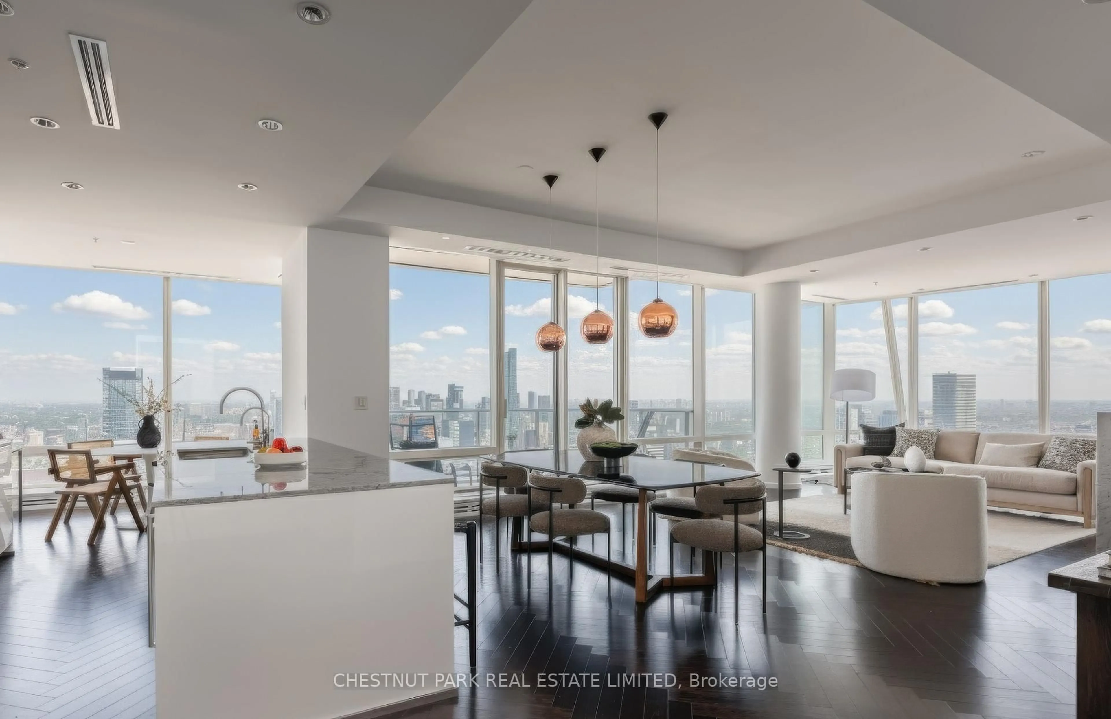 Open concept kitchen, unknown for 180 University Ave #6104, Toronto Ontario M5H 0A2