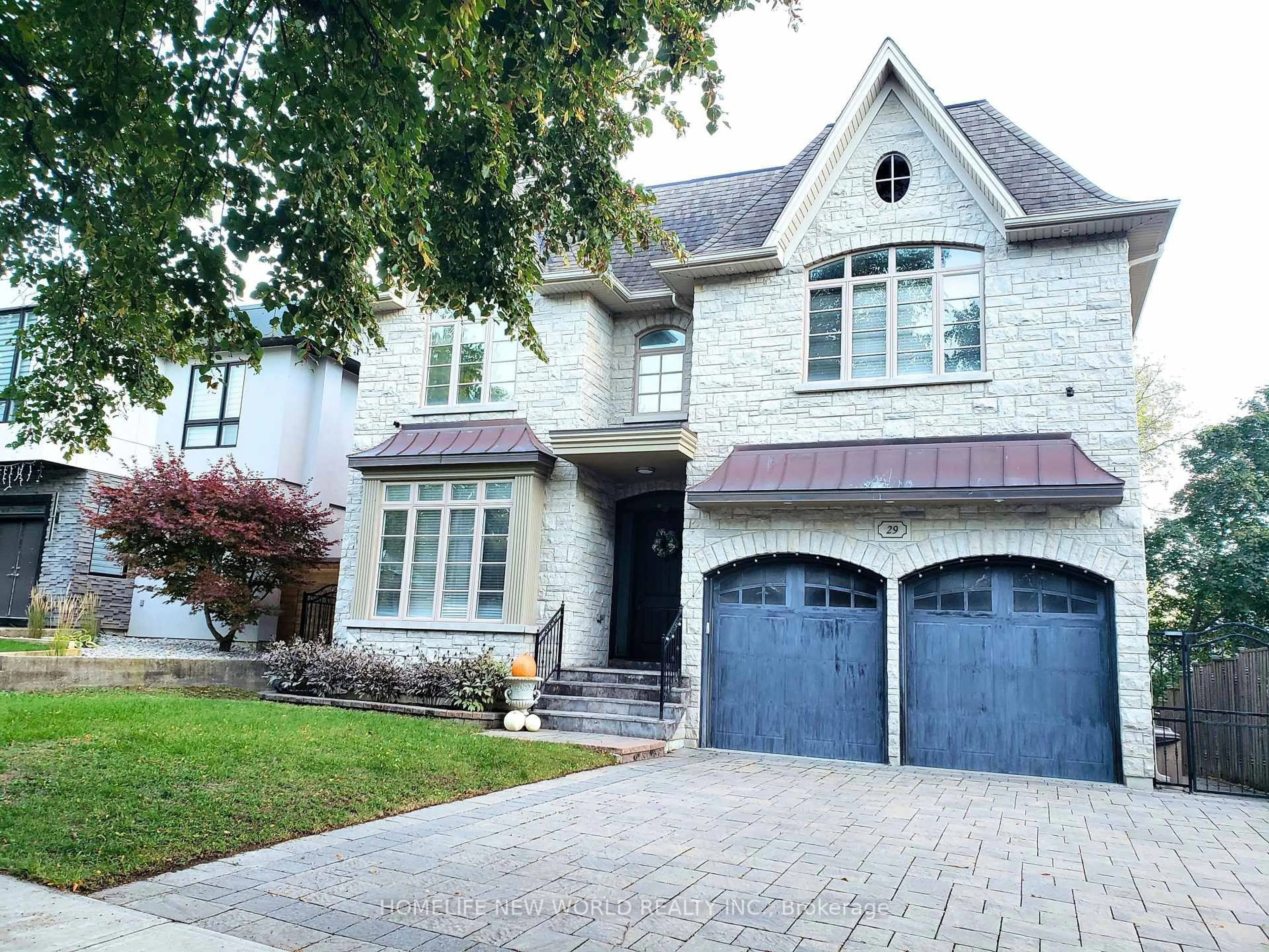 Home with brick exterior material, street for 29 Threadneedle Cres, Toronto Ontario M2H 1Z5