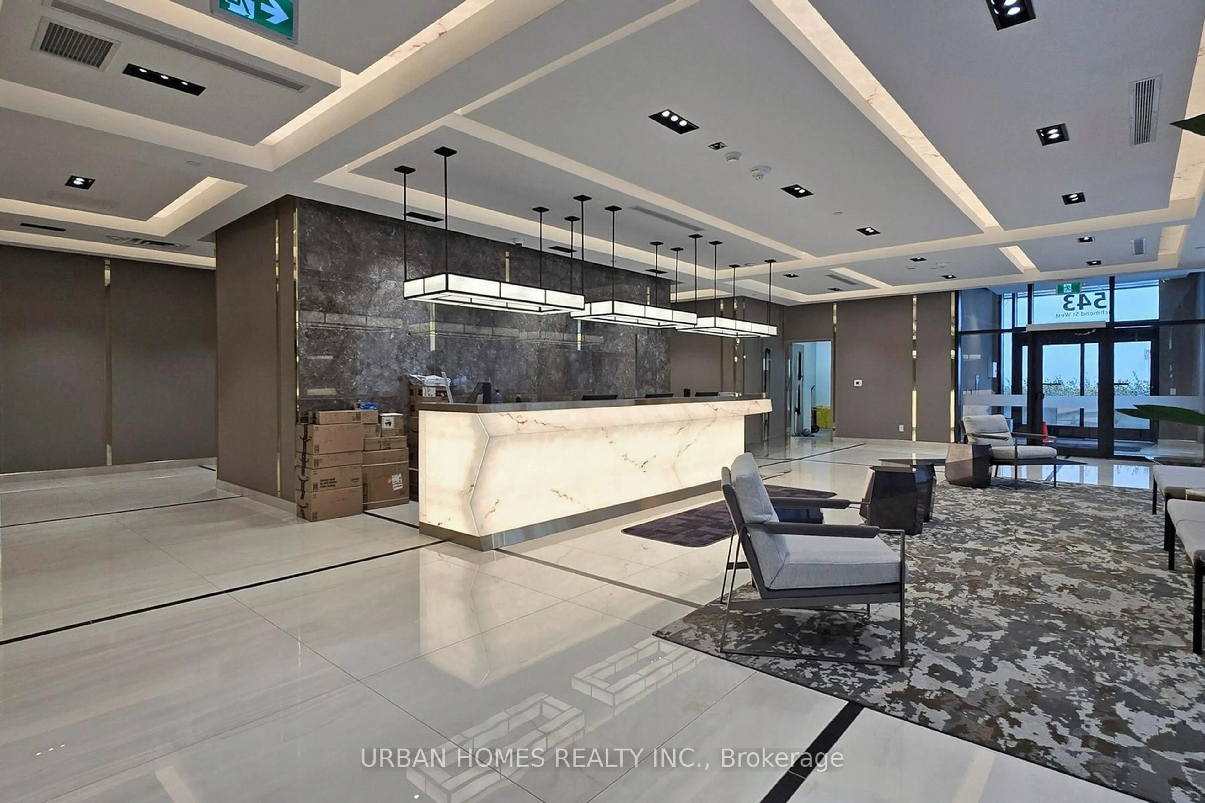 Lobby for 543 Richmond St #737, Toronto Ontario M5V 0W9
