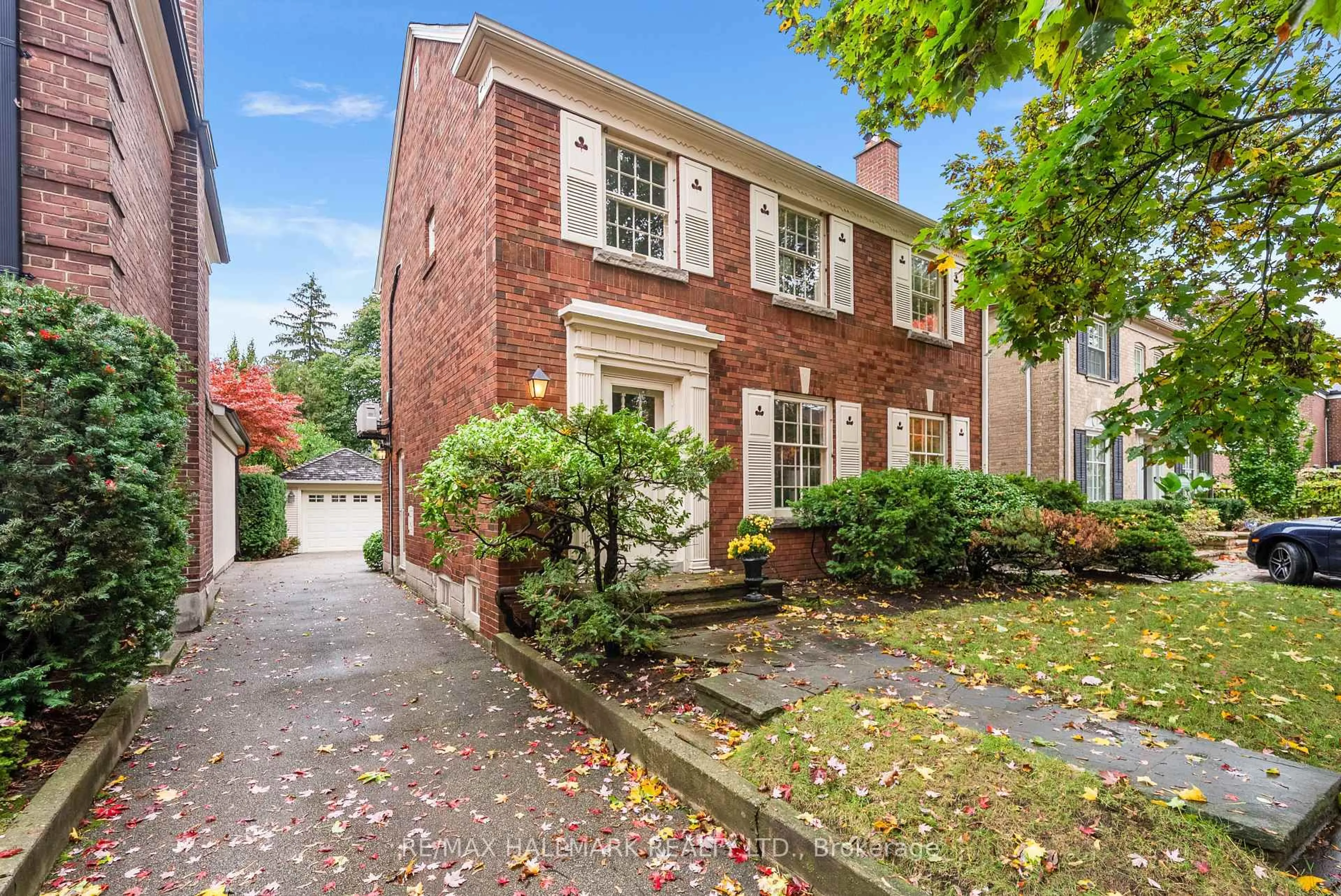 Home with brick exterior material, street for 135 Mona Dr, Toronto Ontario M5N 2R7