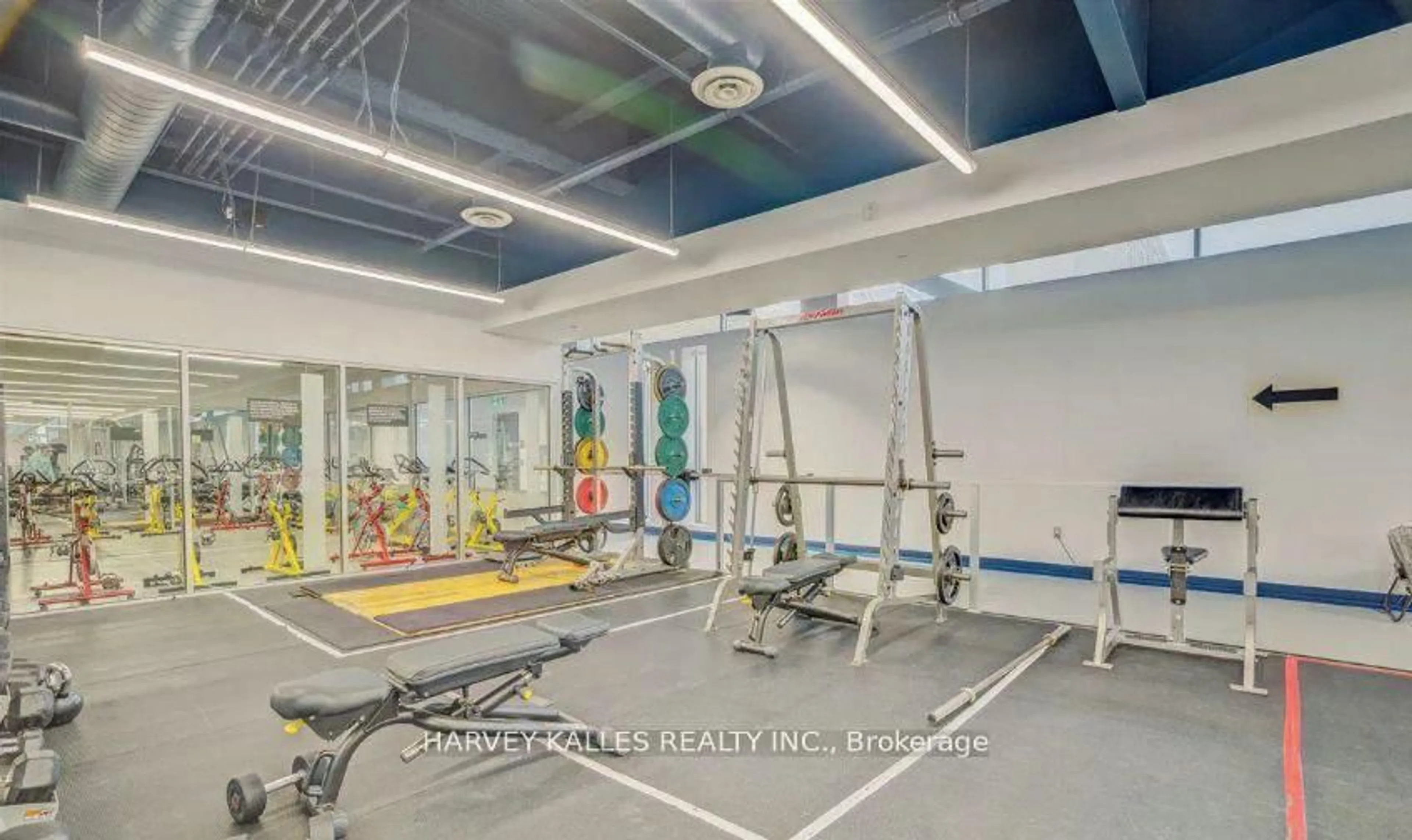 Gym or fitness room for 5 Mariner Terr #208, Toronto Ontario M5V 3V6