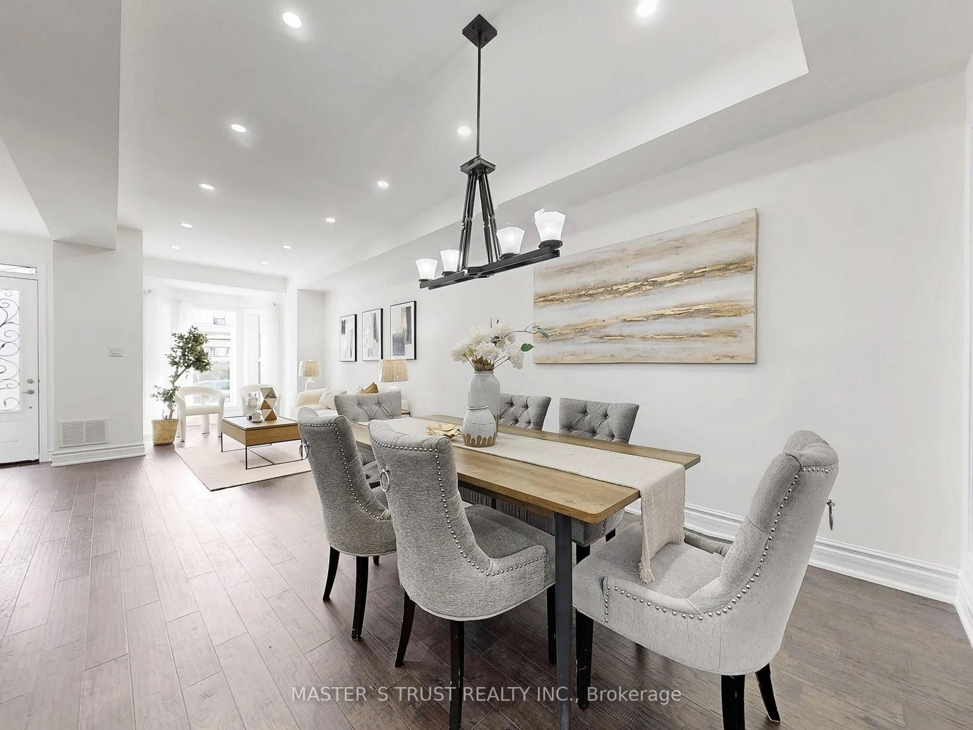 Dining room, wood/laminate floor for 420 ossington Ave, Toronto Ontario M6J 3A7