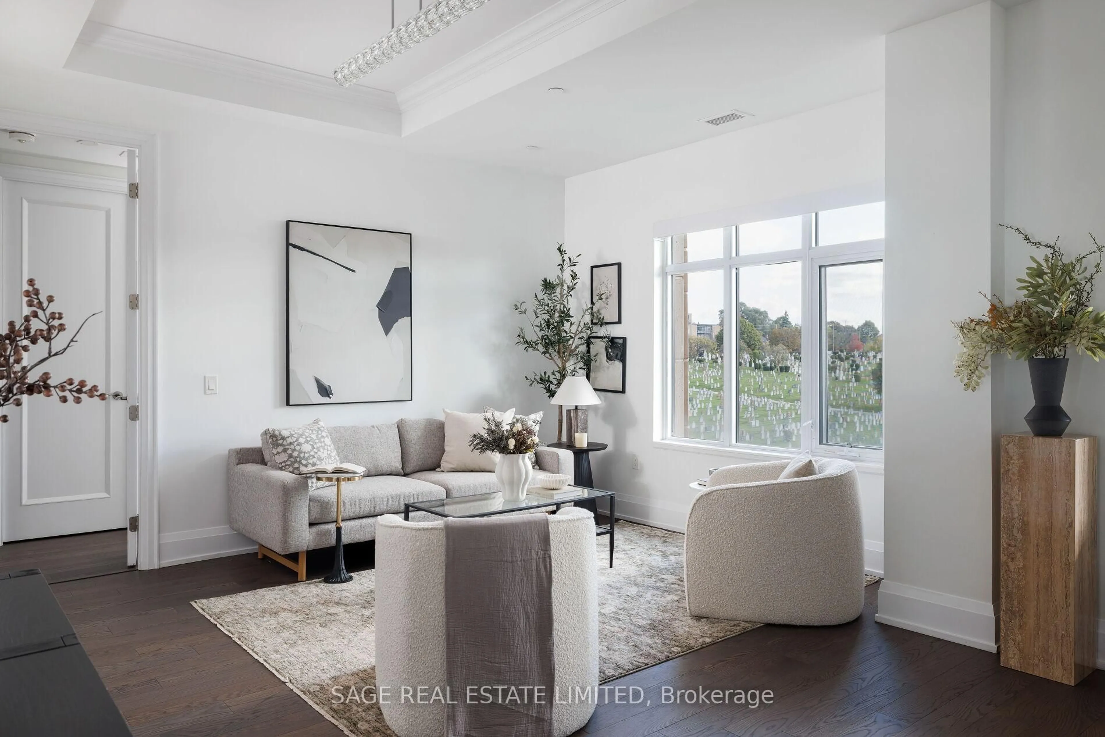 Living room with furniture, unknown for 1900 Bayview Ave #0629, Toronto Ontario M4G 0A6