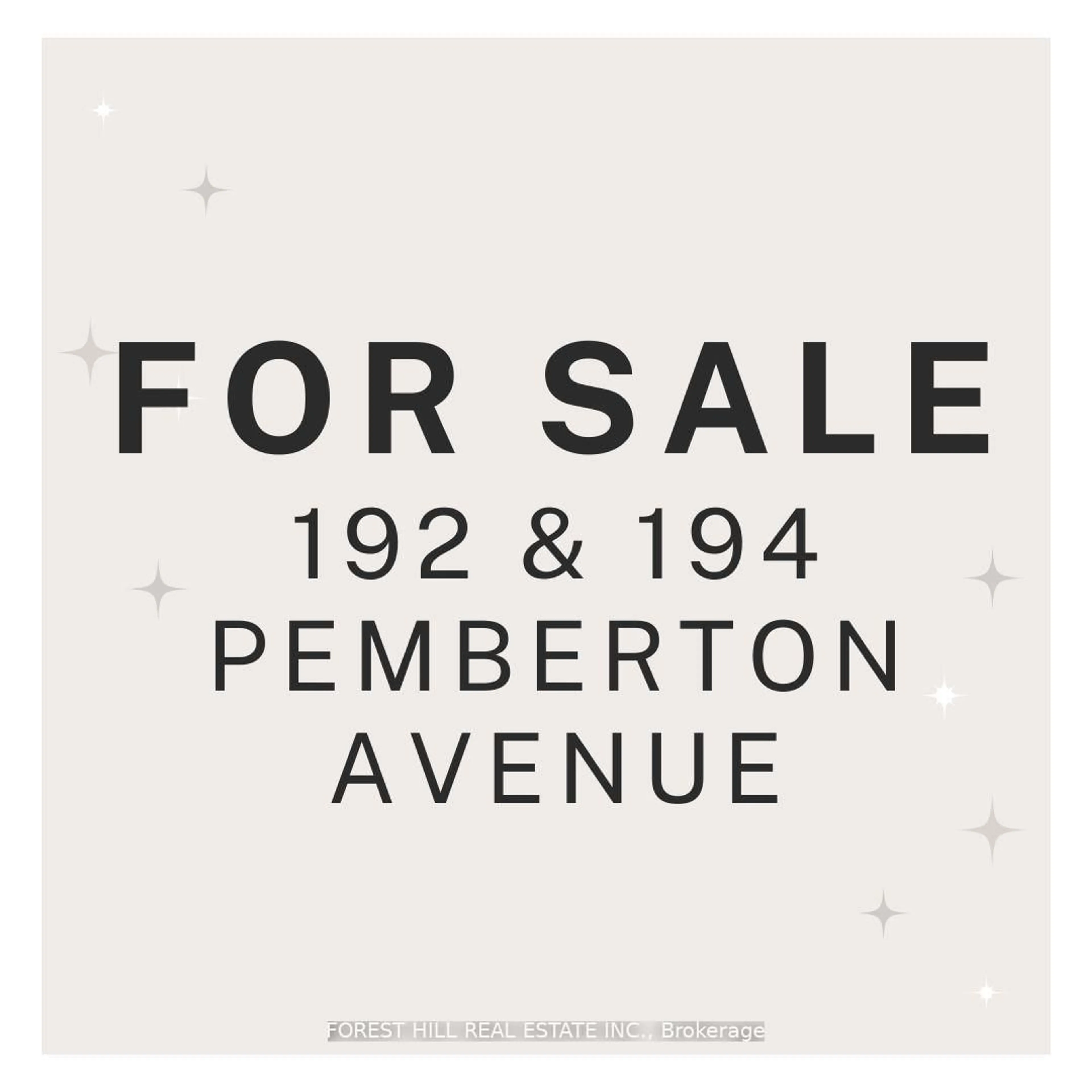 Floor plan for 192+194 Pemberton Ave, Toronto Ontario M2M 1Y8