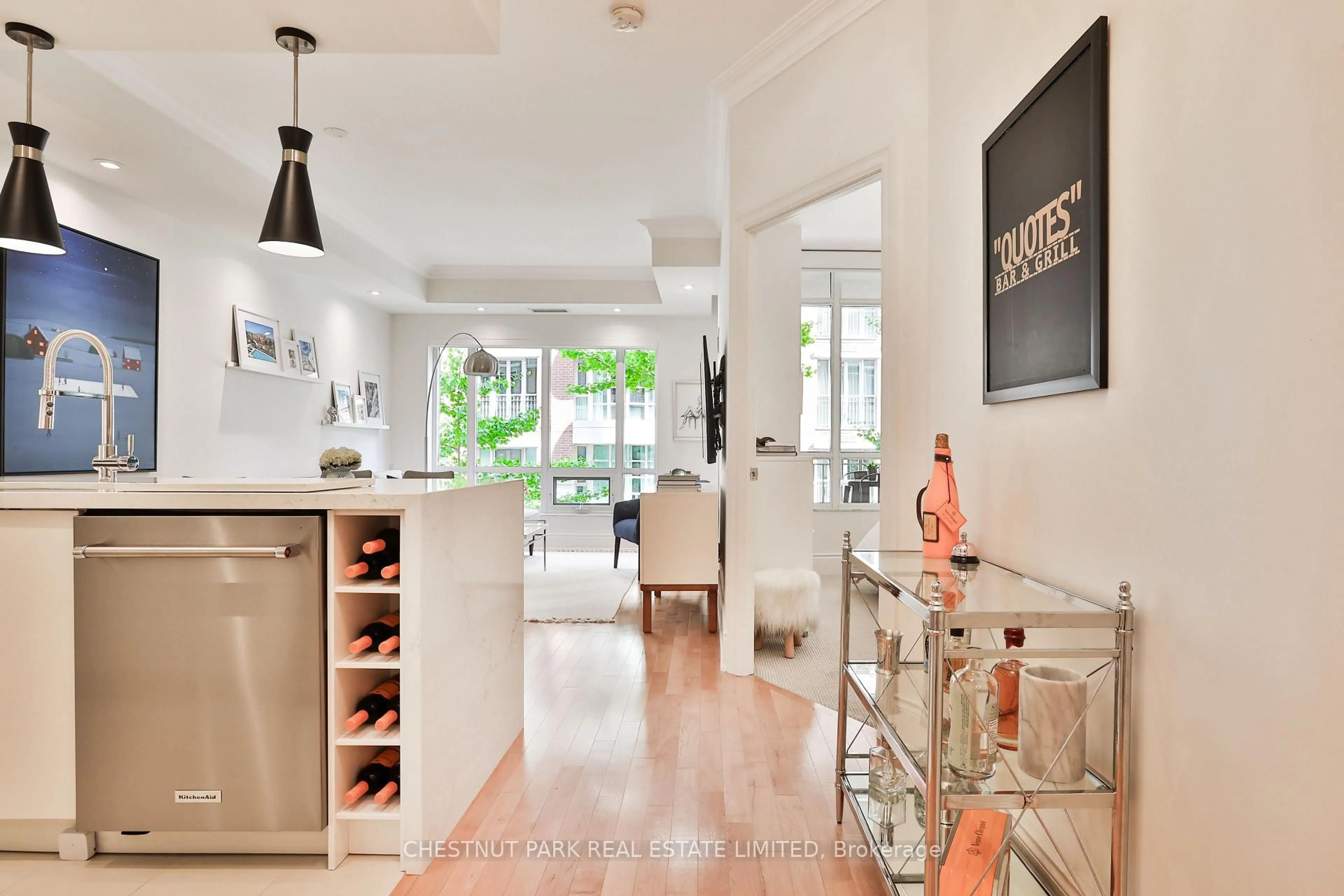 Contemporary kitchen, unknown for 55 Delisle Ave #301, Toronto Ontario M4V 3C2