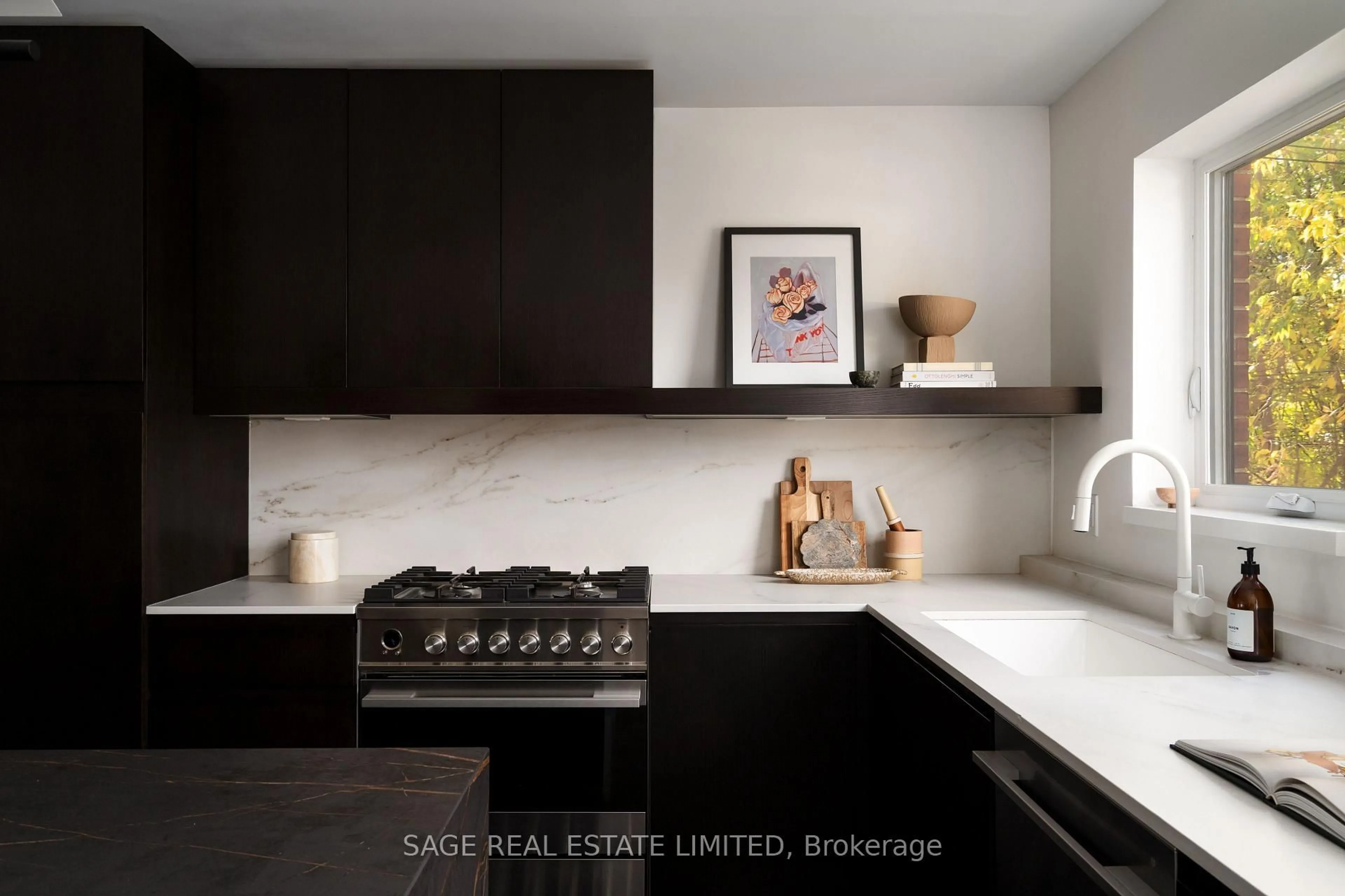 Contemporary kitchen, ceramic/tile floor for 276 Oakwood Ave, Toronto Ontario M6E 2V6