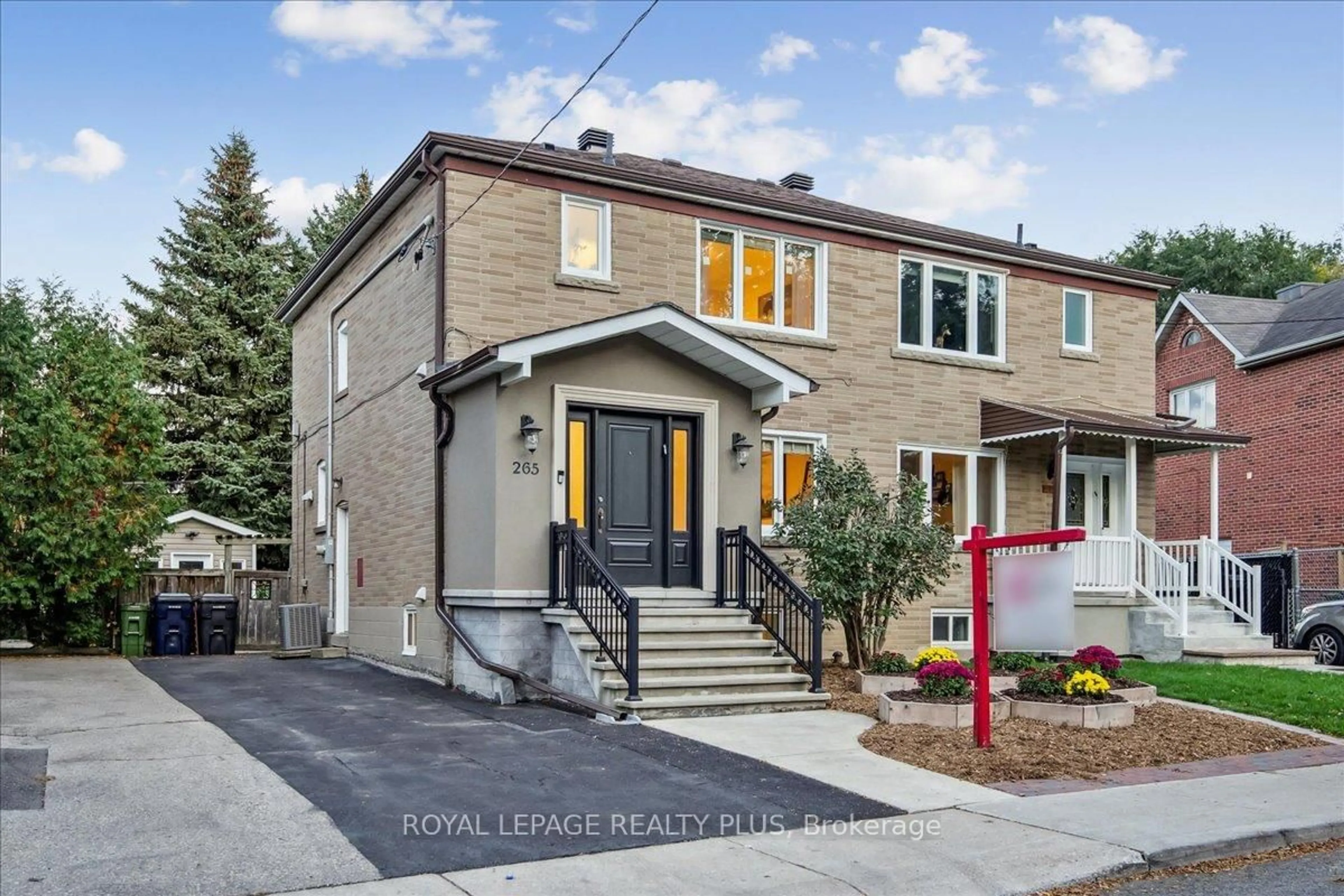 Home with brick exterior material, street for 265 Winnett Ave, Toronto Ontario M6C 3L8
