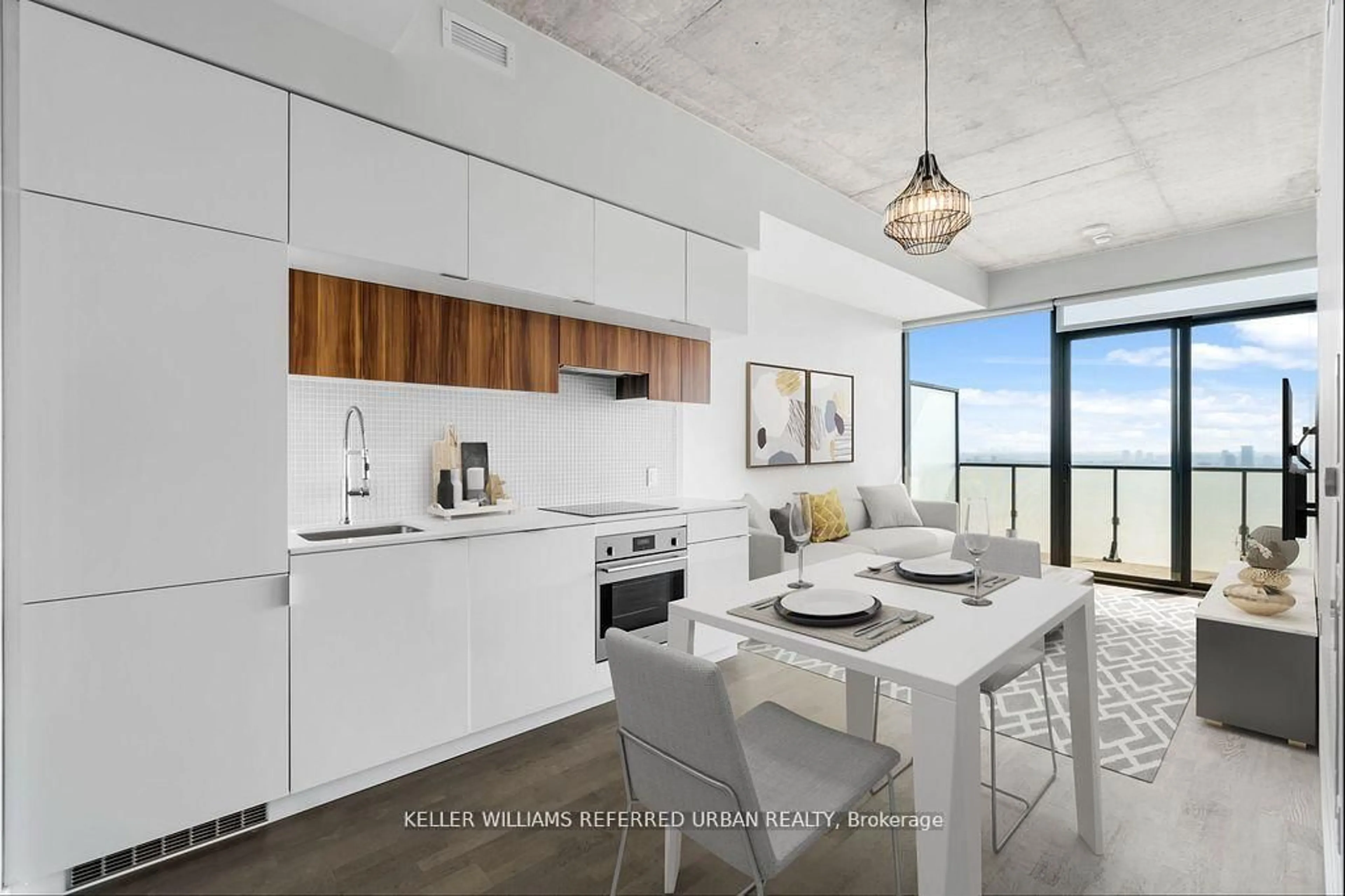 Open concept kitchen, unknown for 185 Roehampton Ave #3408, Toronto Ontario M4P 1R4