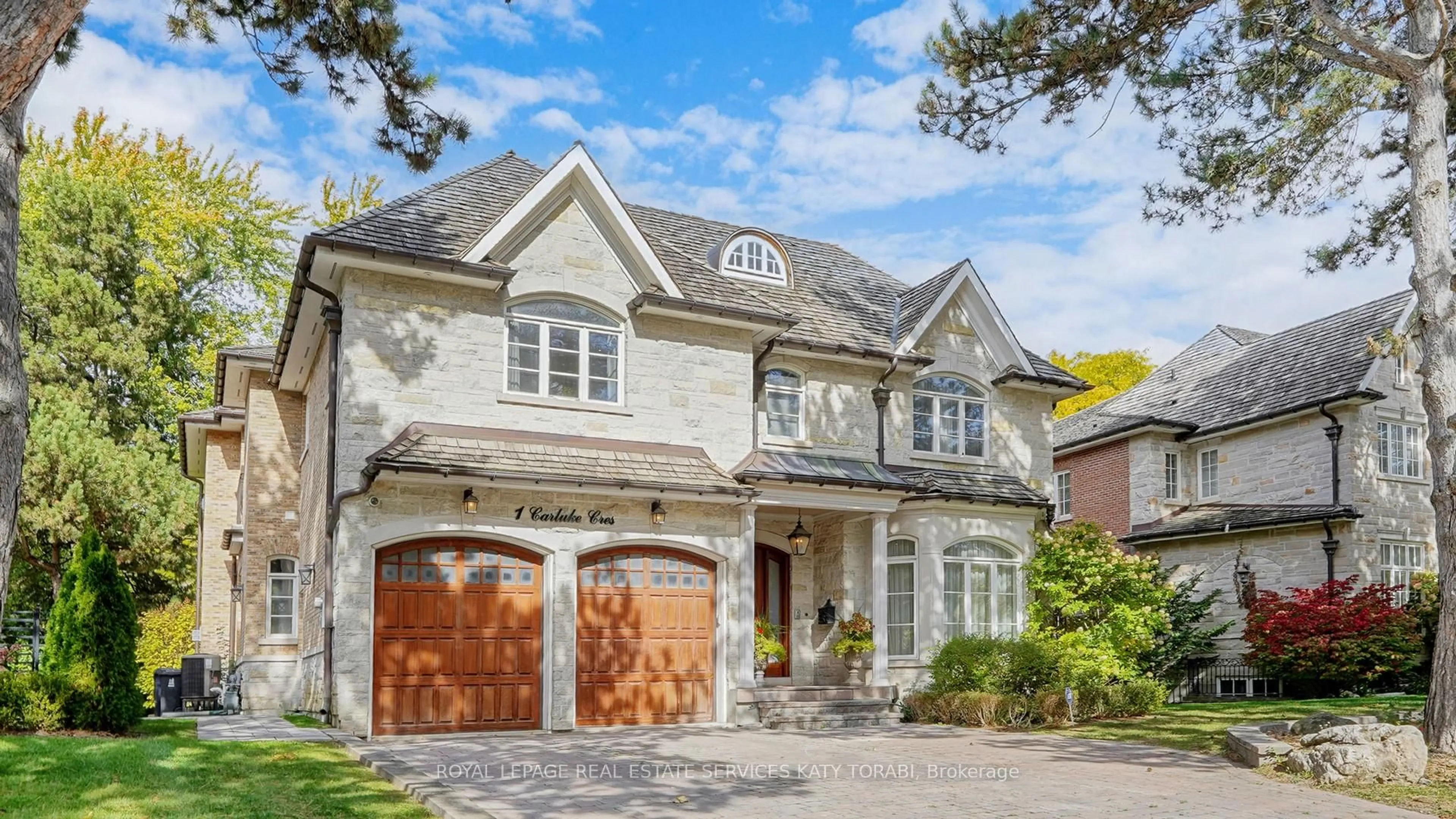 Home with brick exterior material, street for 1B Carluke Cres, Toronto Ontario M2L 2H7