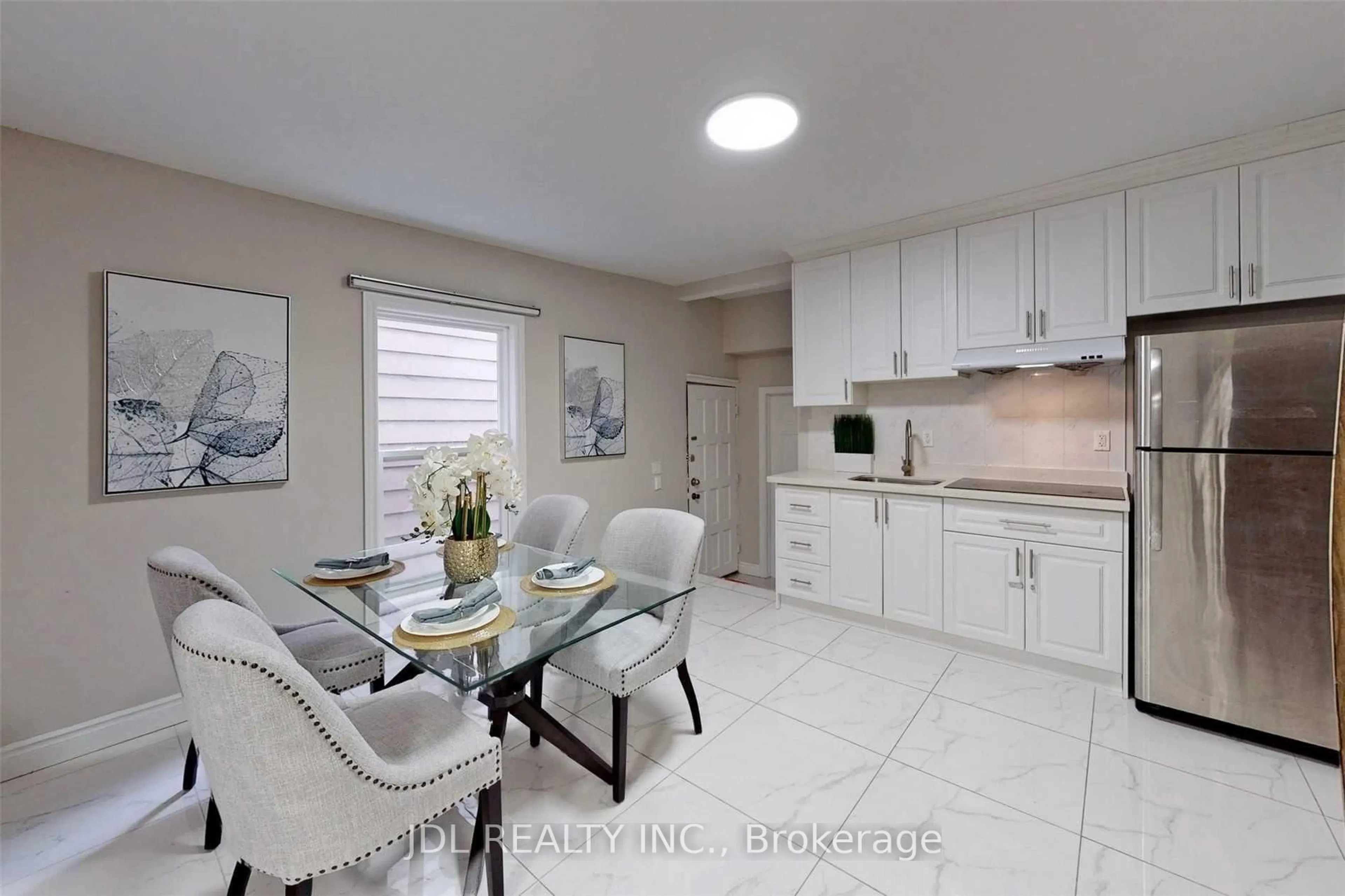 Open concept kitchen, ceramic/tile floor for 216 Mc Caul St, Toronto Ontario M5T 1W5