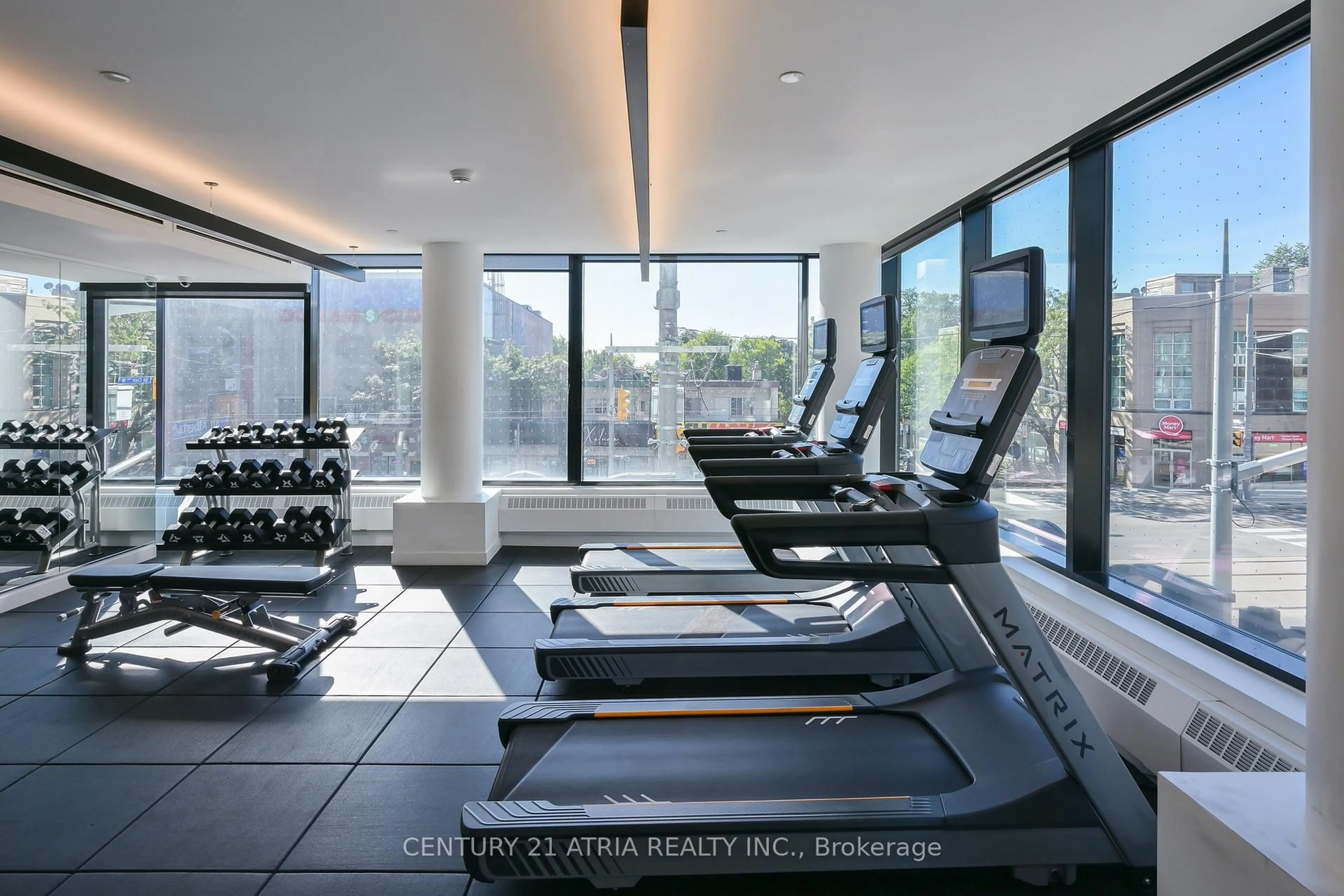 Gym or fitness room for 185 Alberta Ave #303, Toronto Ontario M6C 0A5