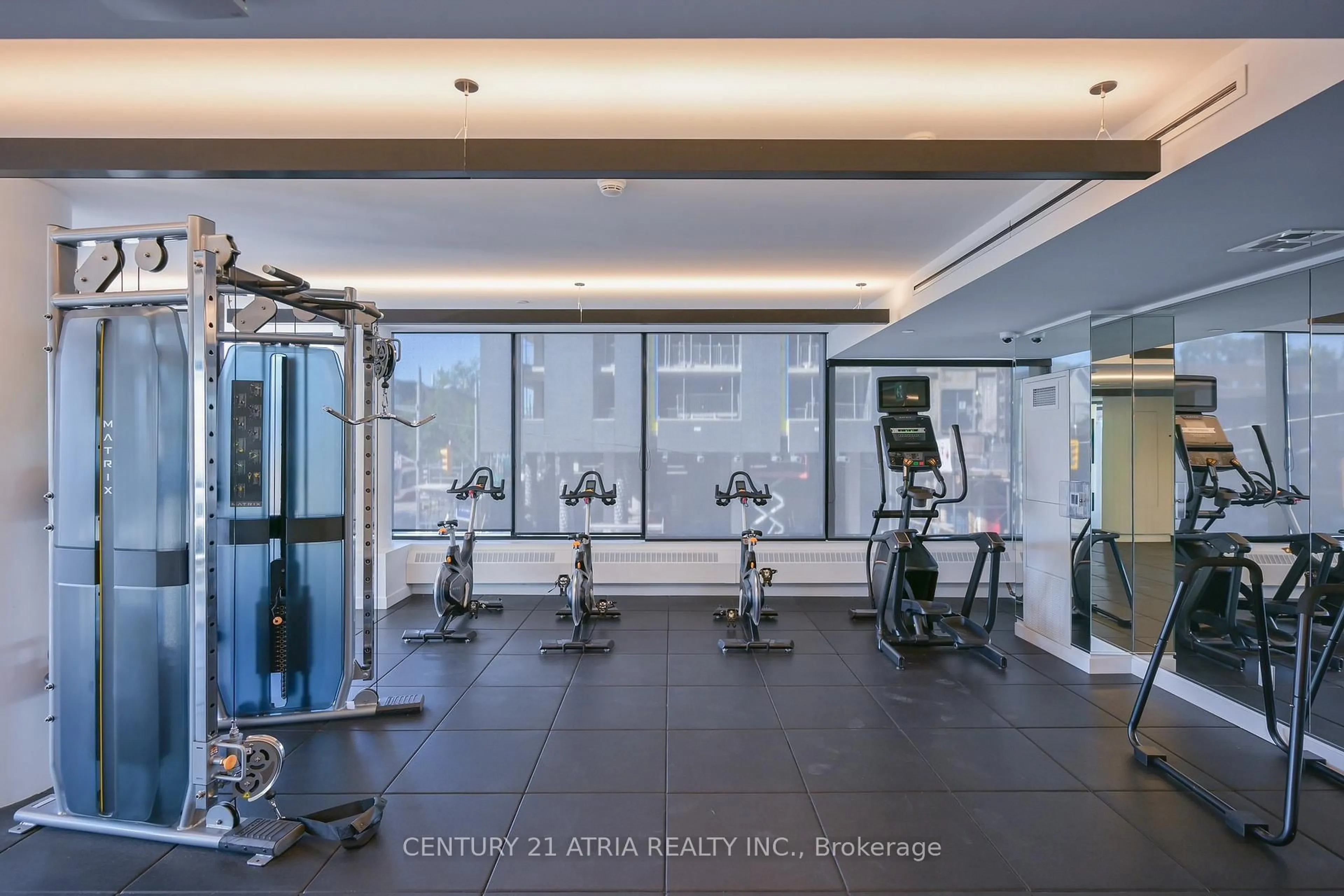 Gym or fitness room for 185 Alberta Ave #303, Toronto Ontario M6C 0A5