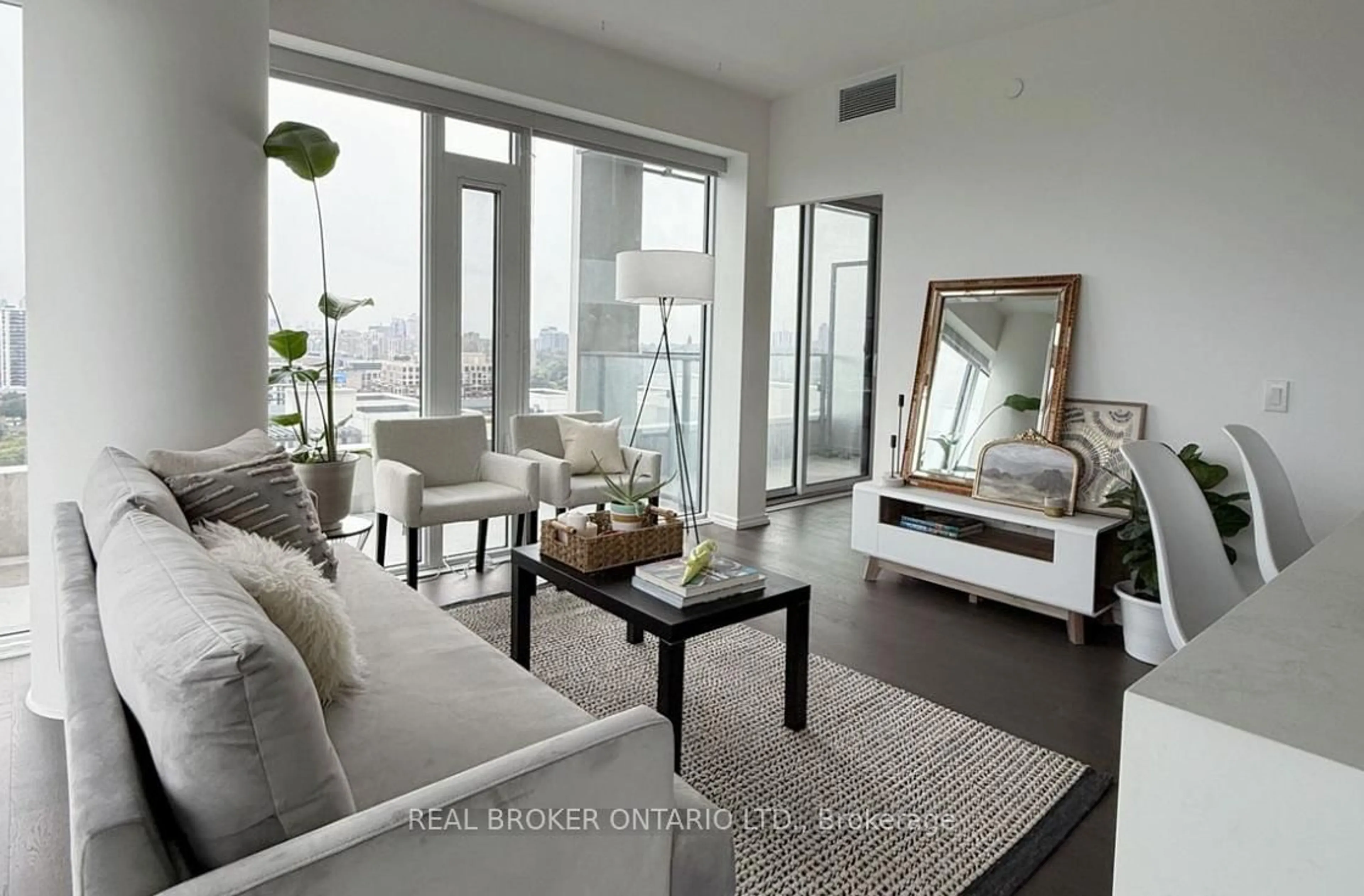 Living room with furniture, unknown for 5 Soudan Ave #2004, Toronto Ontario M4S 0B1