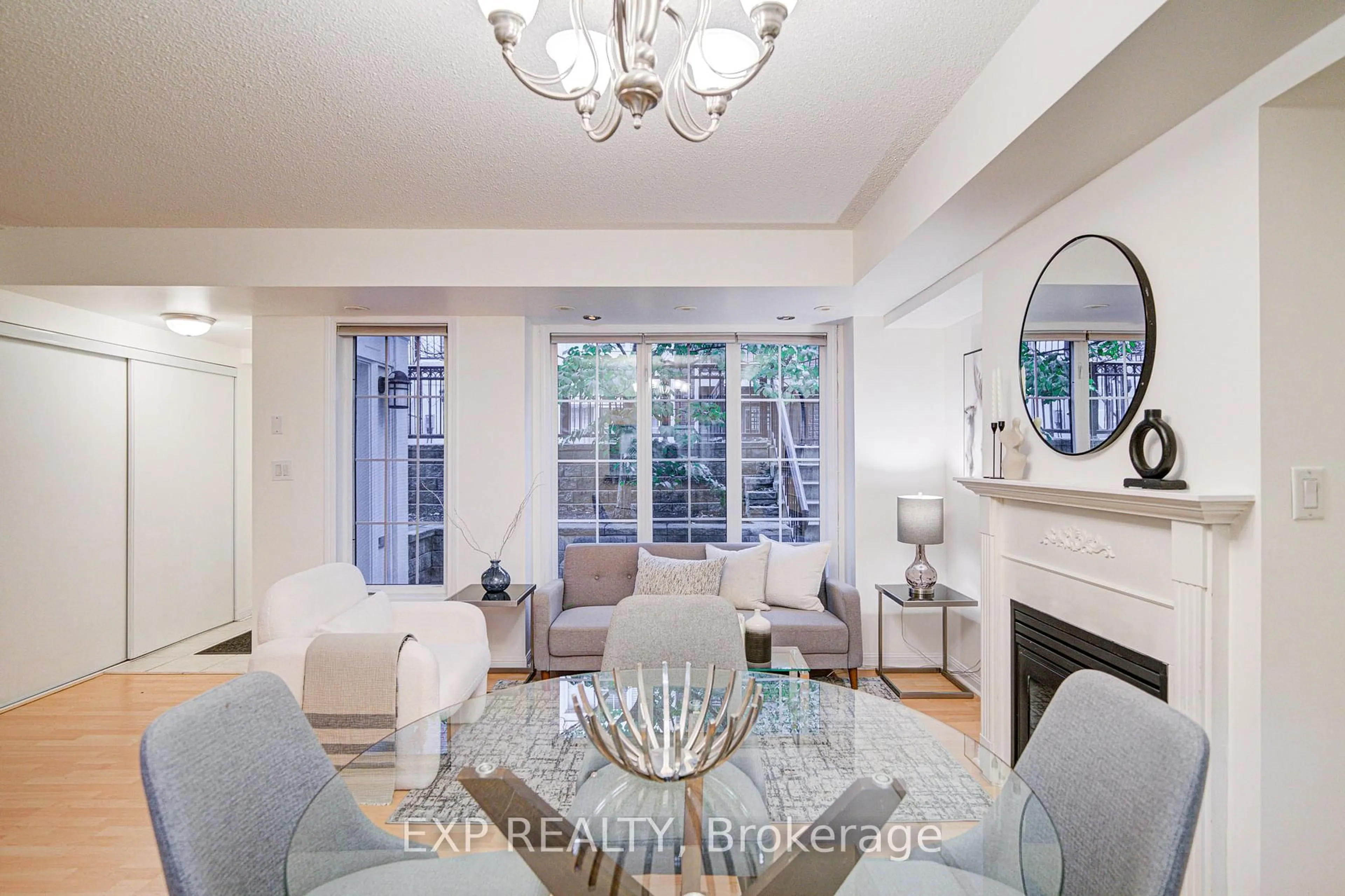 Living room with furniture, unknown for 3 Everson Dr #146, Toronto Ontario M2N 7C2