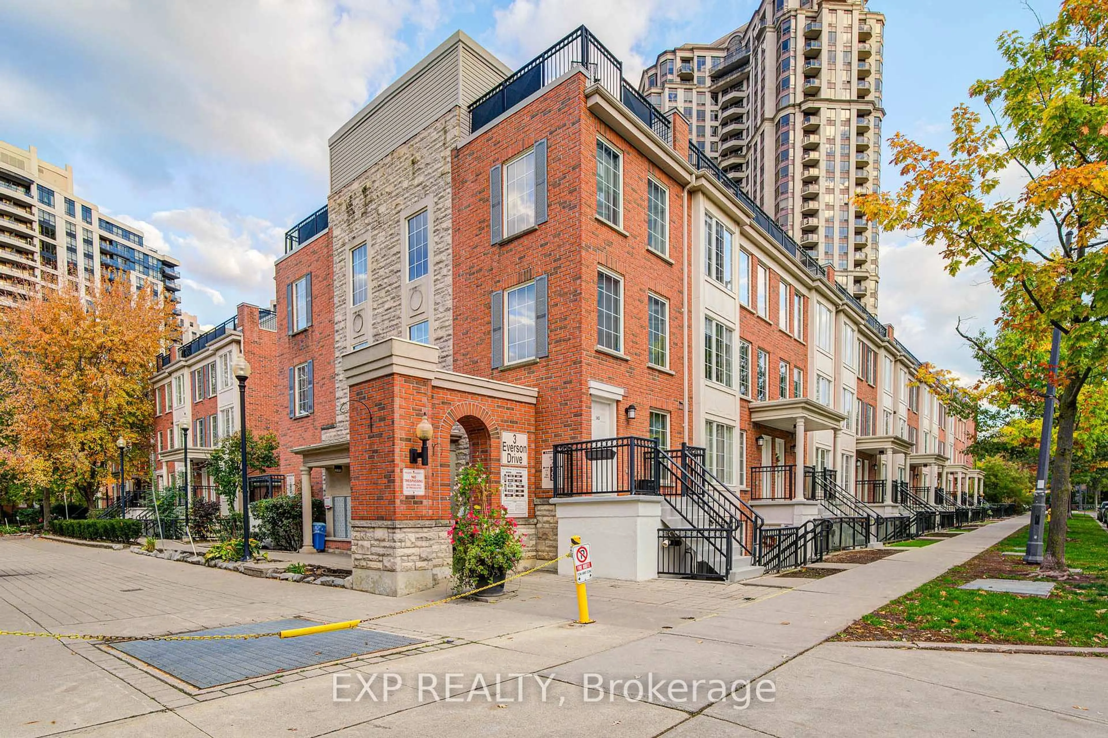Home with brick exterior material, street for 3 Everson Dr #146, Toronto Ontario M2N 7C2