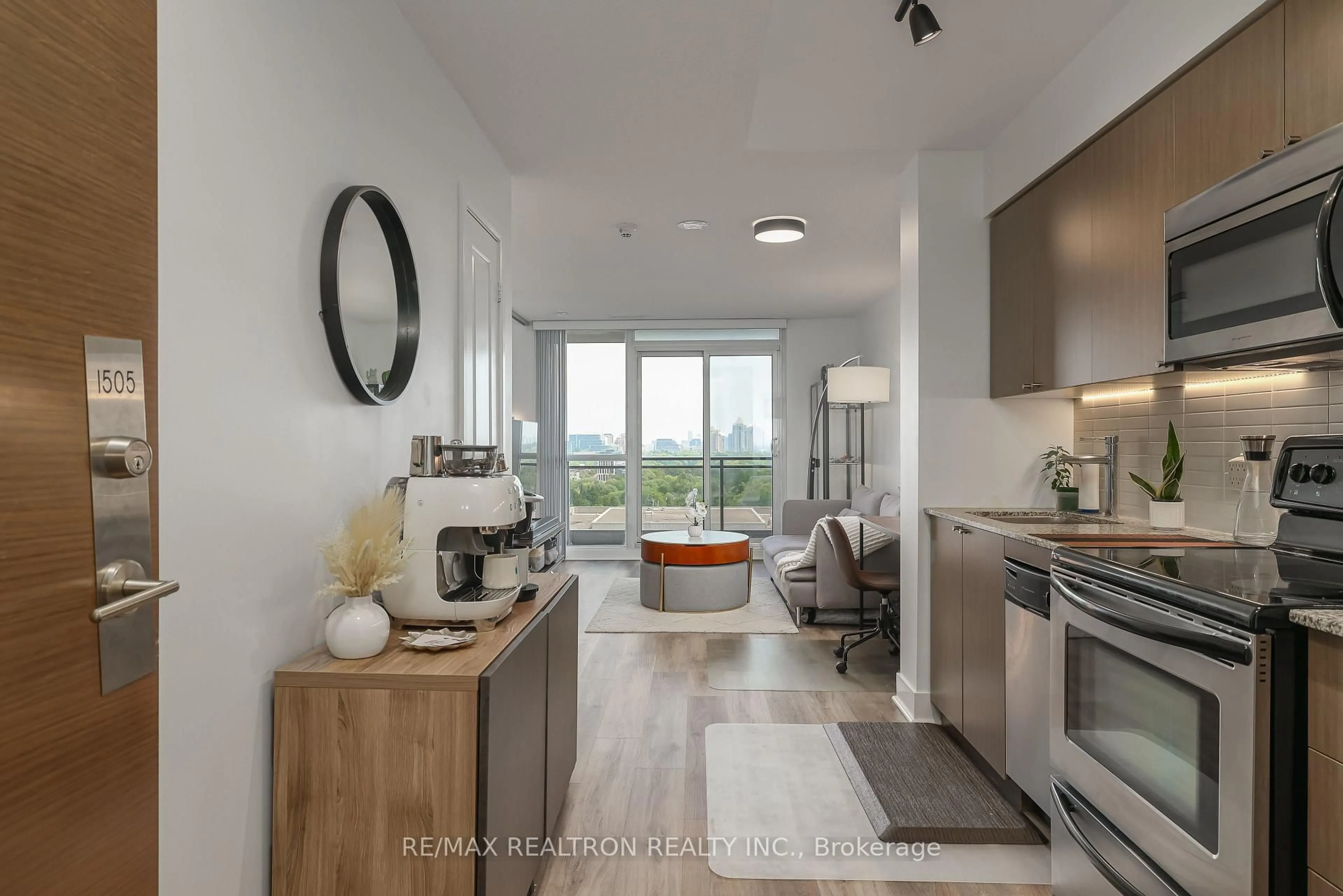 Open concept kitchen, unknown for 23 Sheppard Ave #1505, Toronto Ontario M2N 0C8