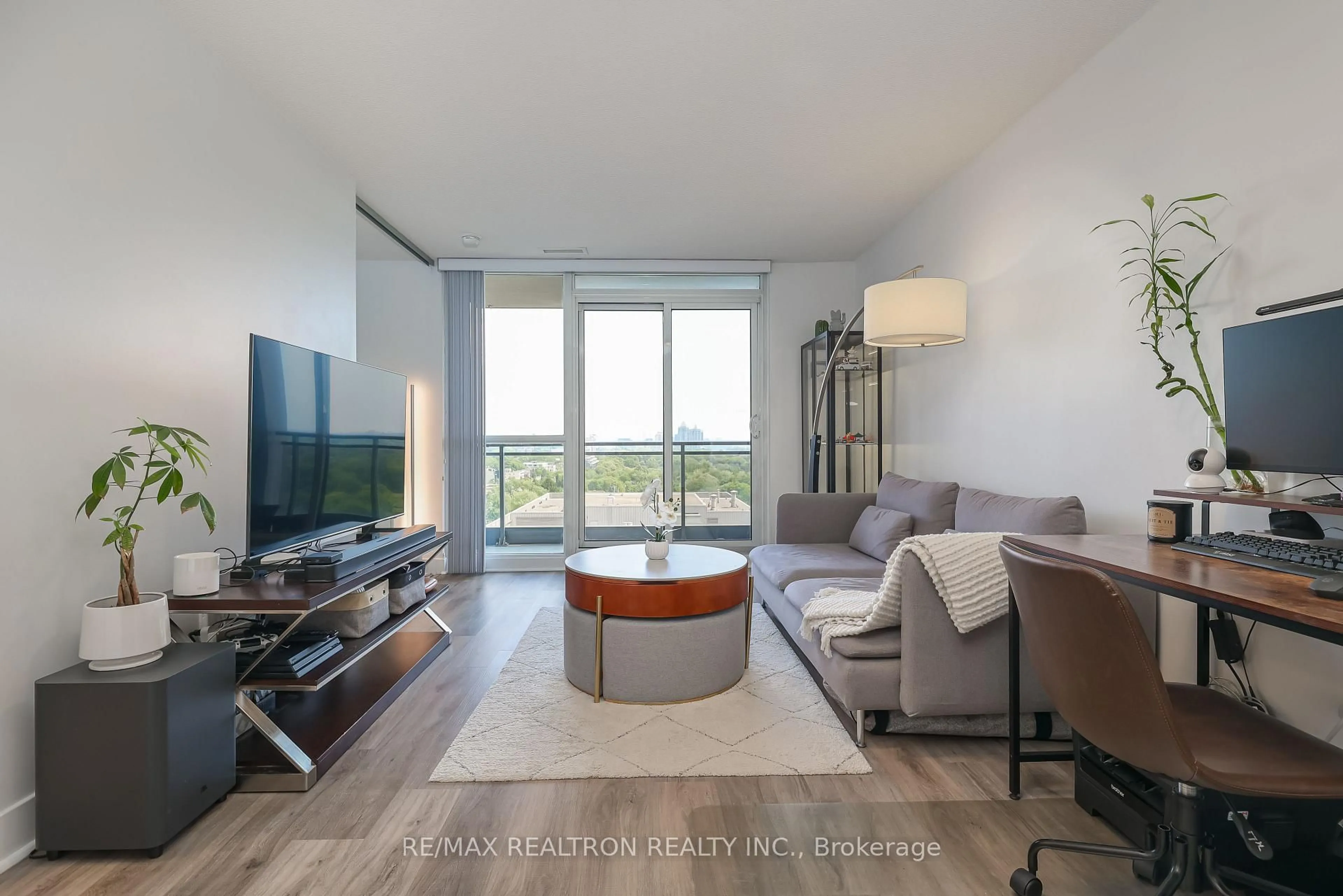 Living room with furniture, unknown for 23 Sheppard Ave #1505, Toronto Ontario M2N 0C8