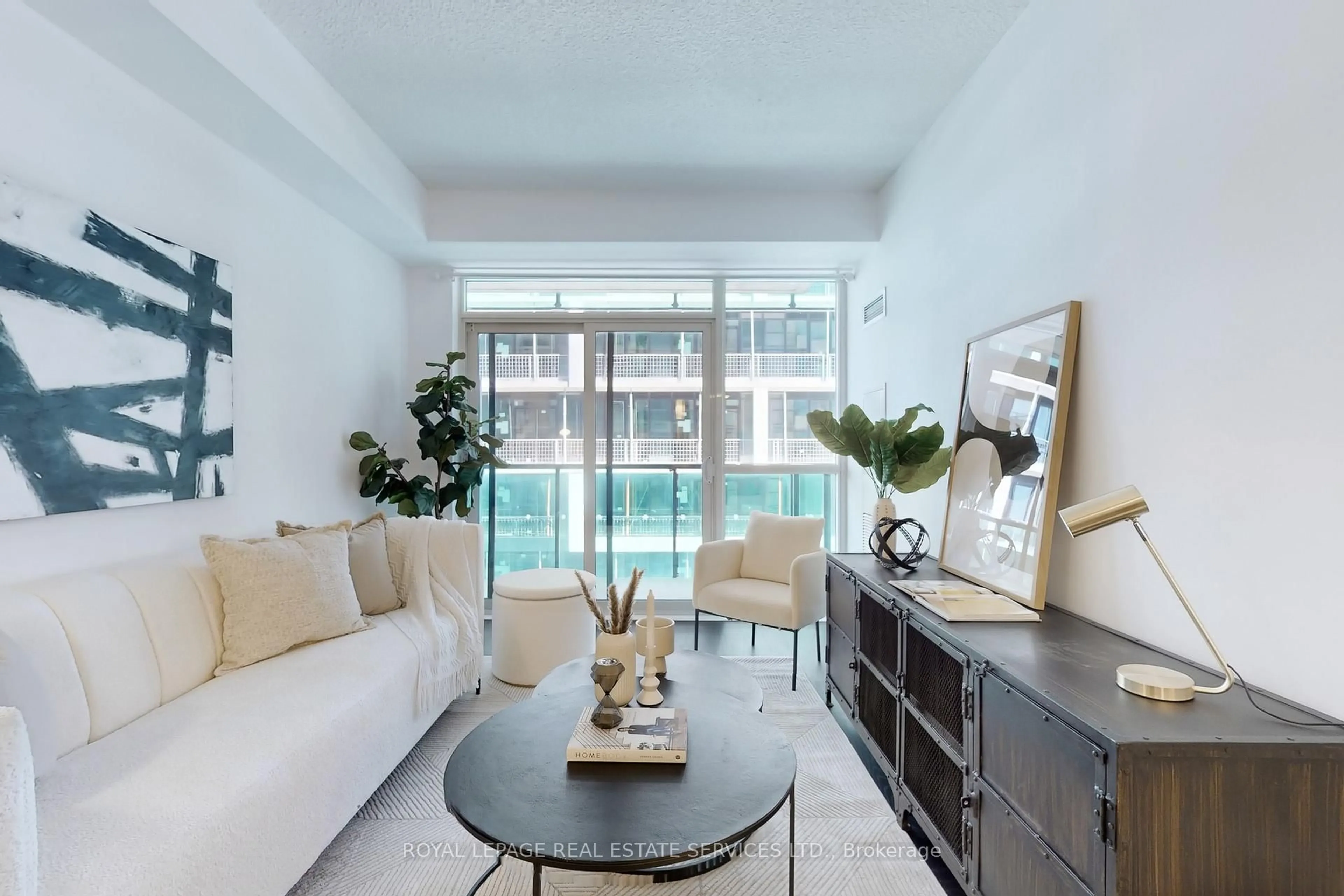 Living room with furniture, unknown for 25 Broadway Ave #1806, Toronto Ontario M4P 1T7