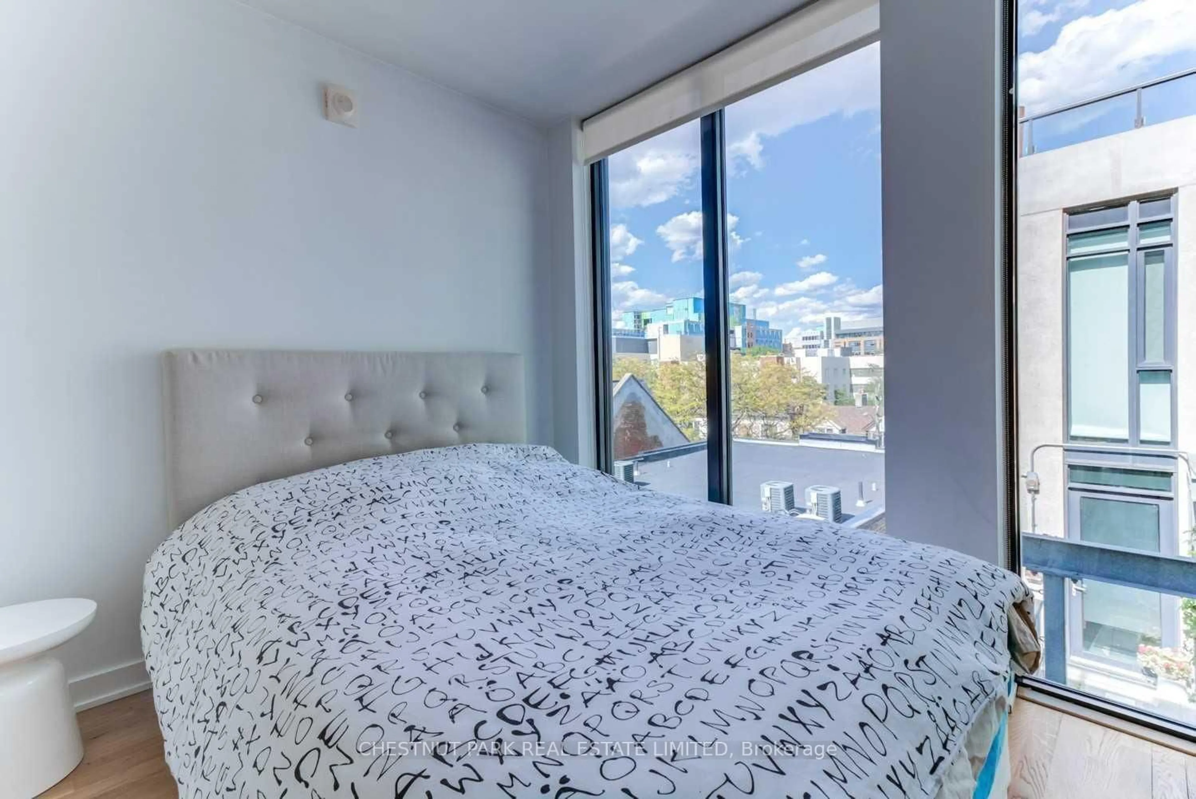 Bedroom with bed, unknown for 8 Dovercourt Rd #315, Toronto Ontario M6J 0B6