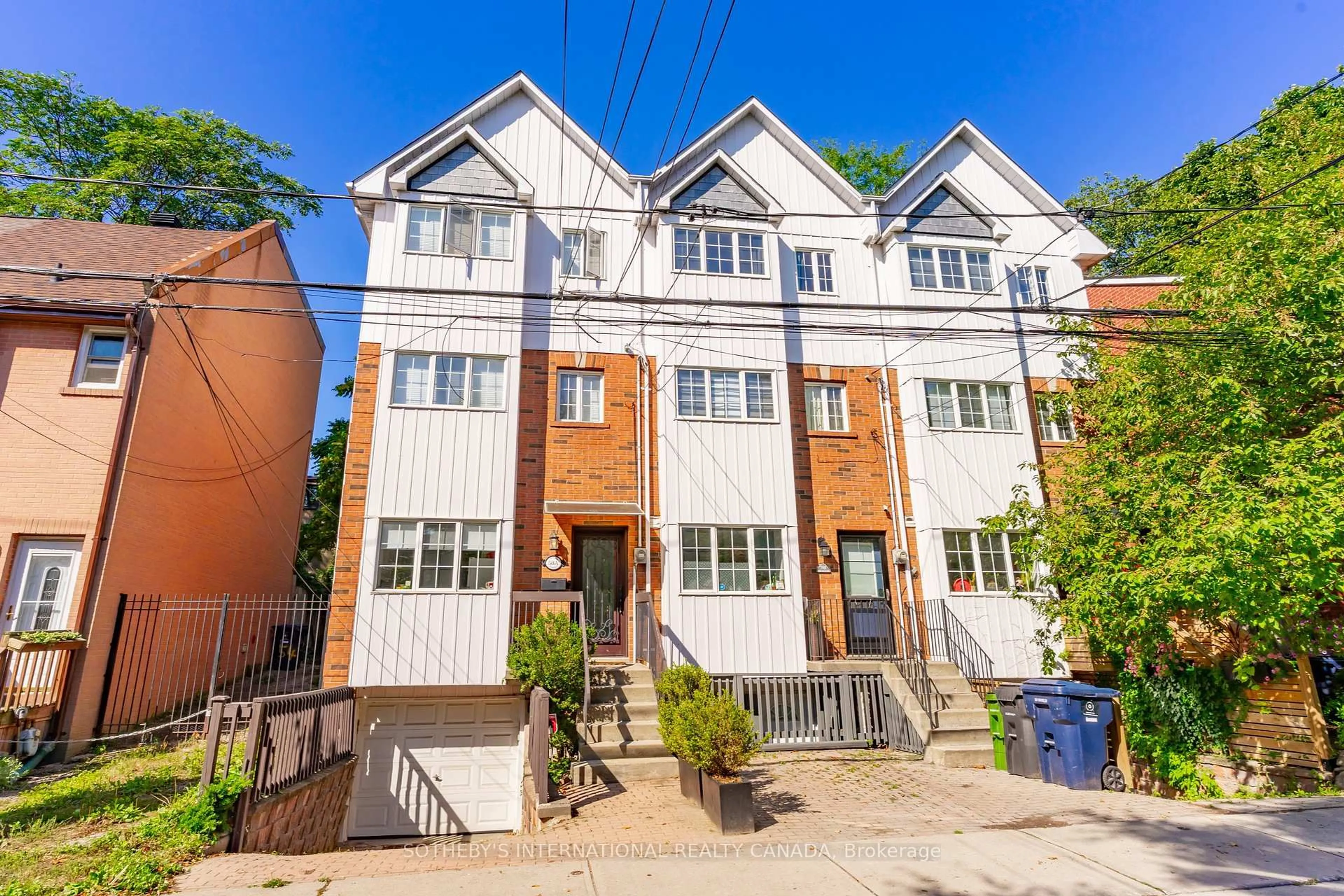 Home with brick exterior material, street for 58A Poulett St, Toronto Ontario M5A 1Z5