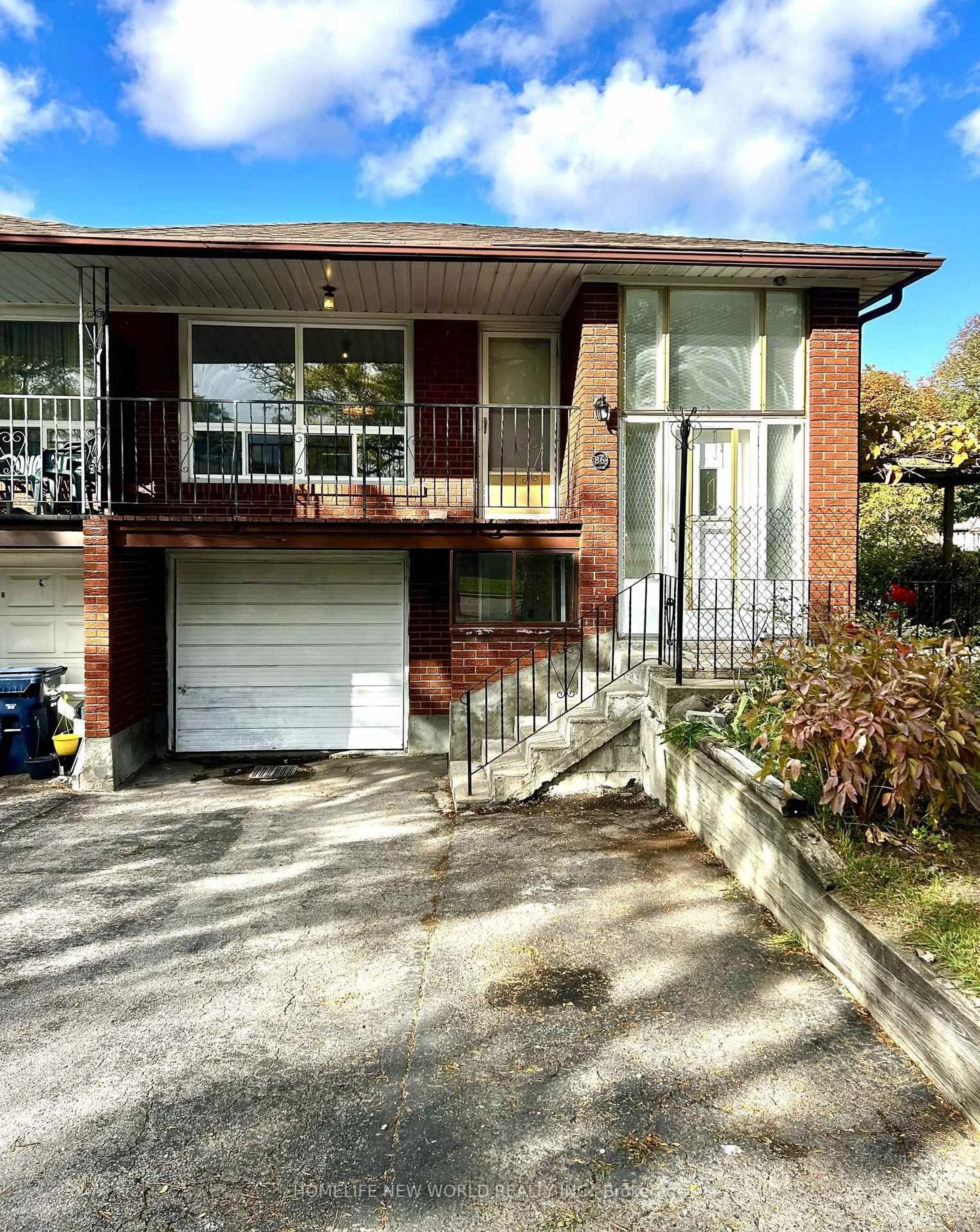 Home with brick exterior material, street for 86 Tuscarora Dr, Toronto Ontario M2H 2K3