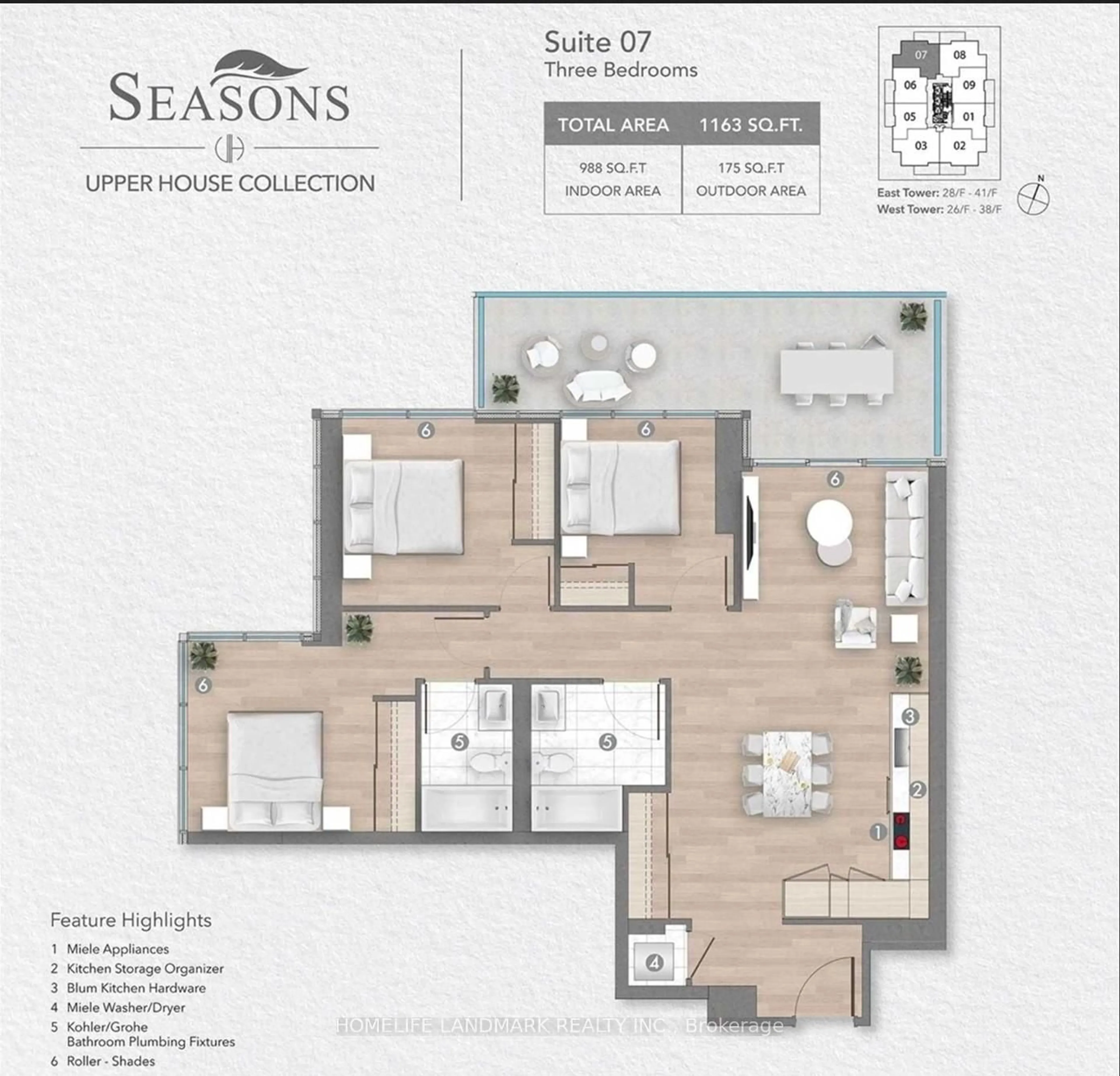 Floor plan for 95 Mcmahom Dr, Toronto Ontario M2K 0H2