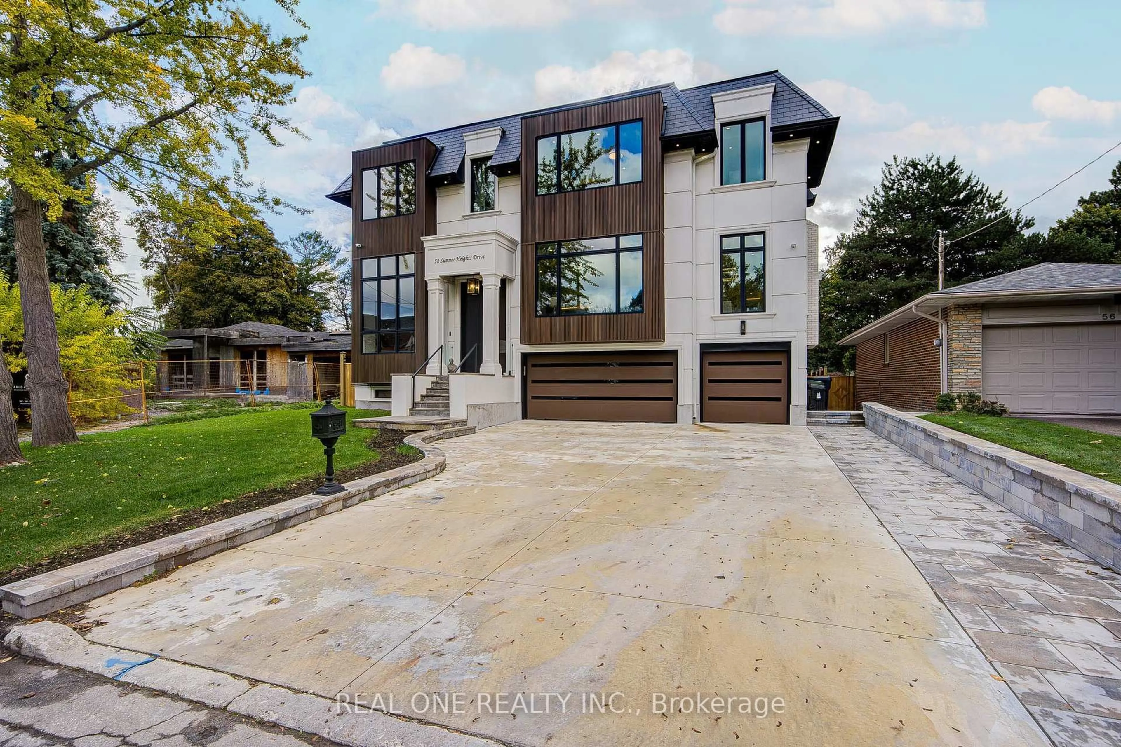 Home with brick exterior material, street for 58 Sumner Heights Dr, Toronto Ontario M2K 1Y4