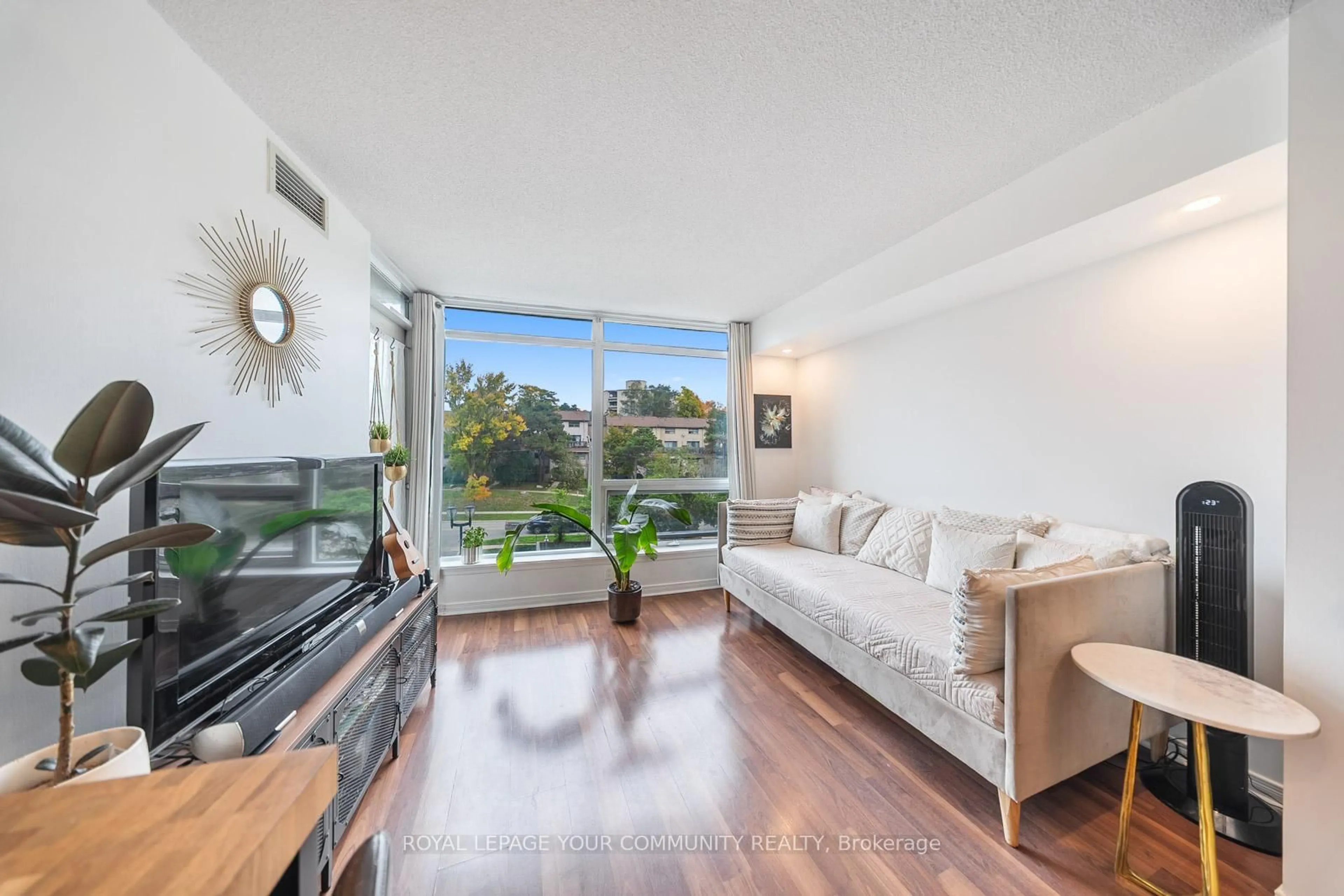 Living room with furniture, unknown for 18 Valley Woods Rd #716, Toronto Ontario M3A 0A1