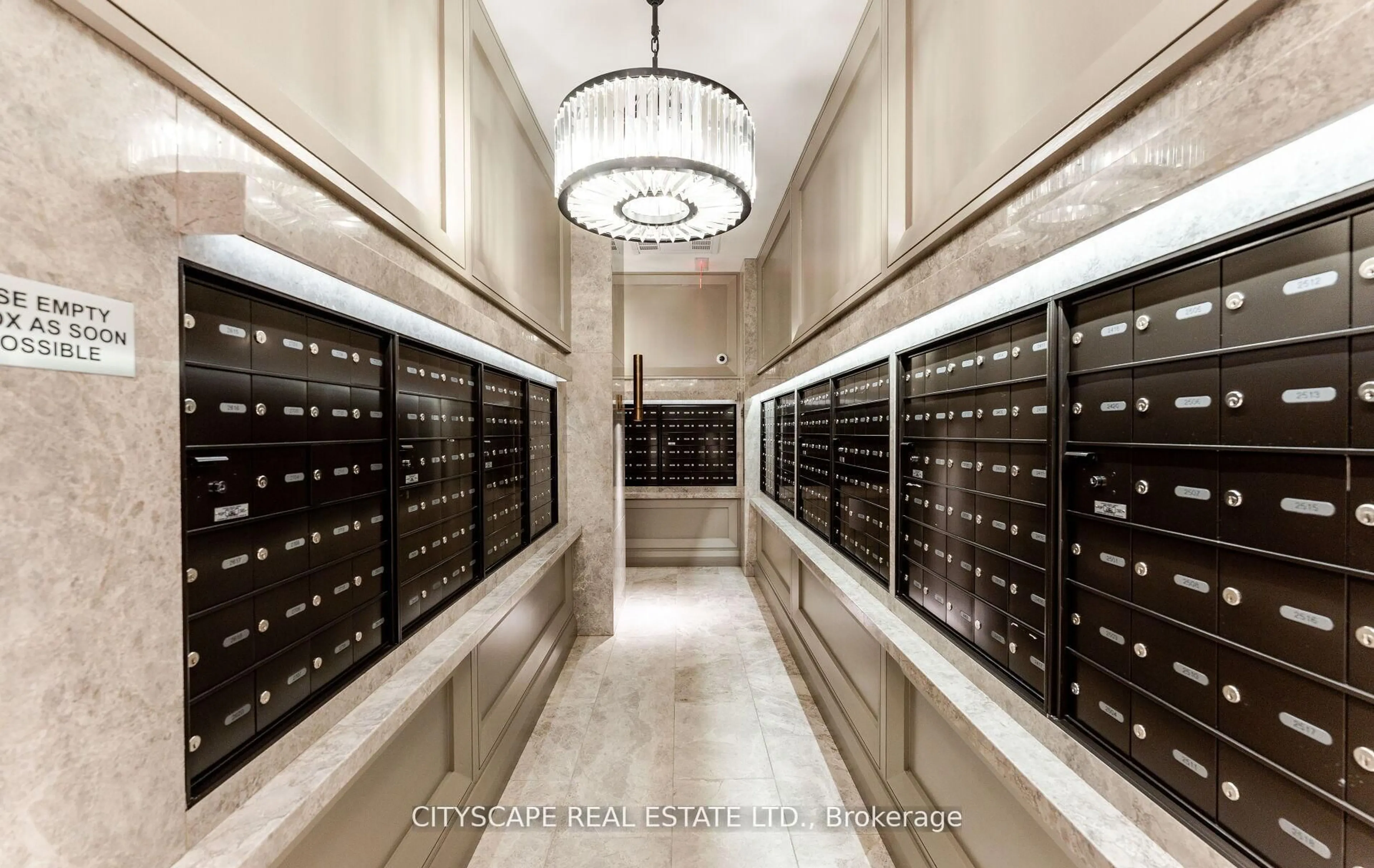 Indoor foyer for 155 Yorkville Ave #2120, Toronto Ontario M5R 1C4