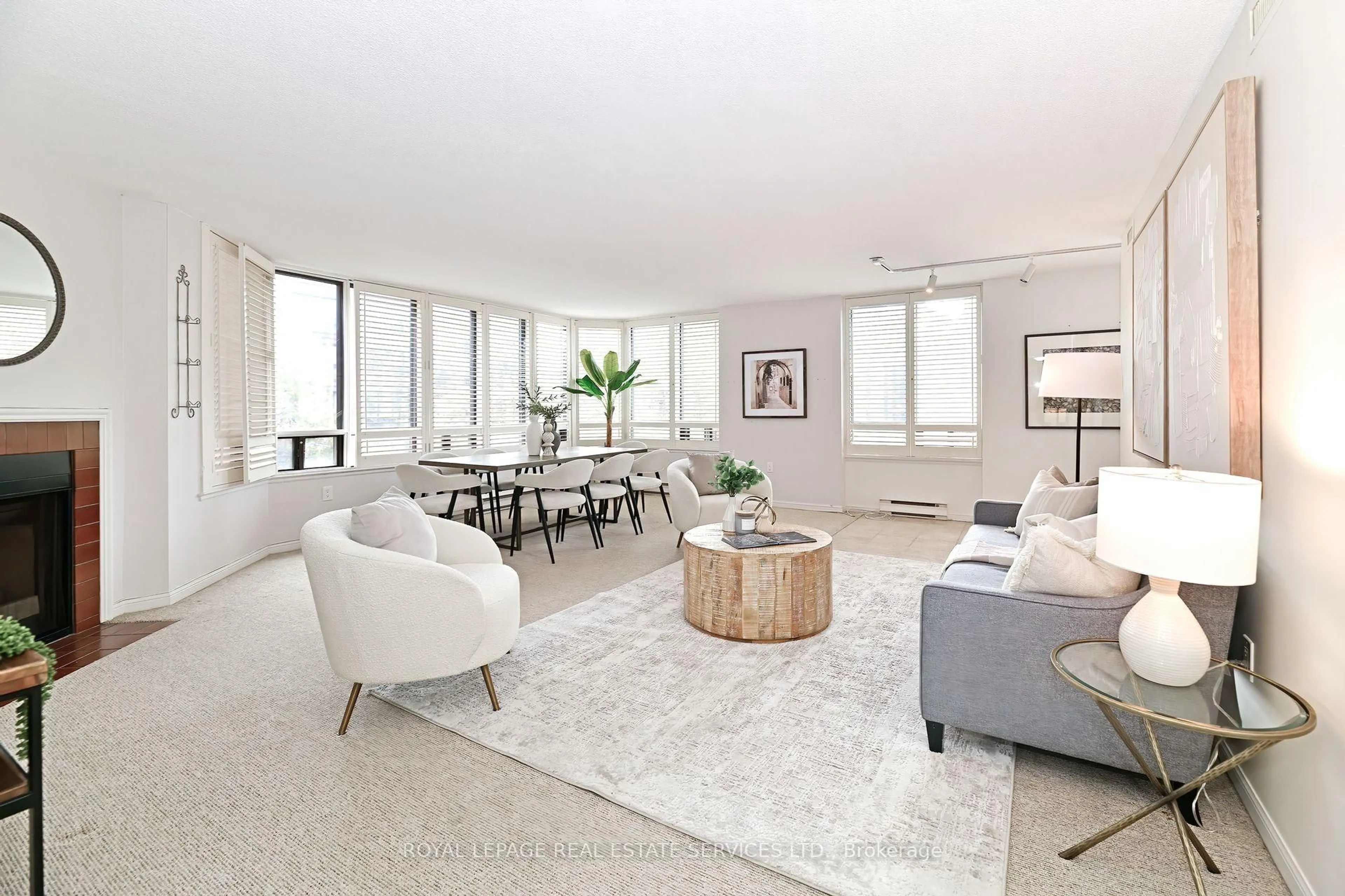 Living room with furniture, unknown for 255 The Donway West #320, Toronto Ontario M3B 3M3