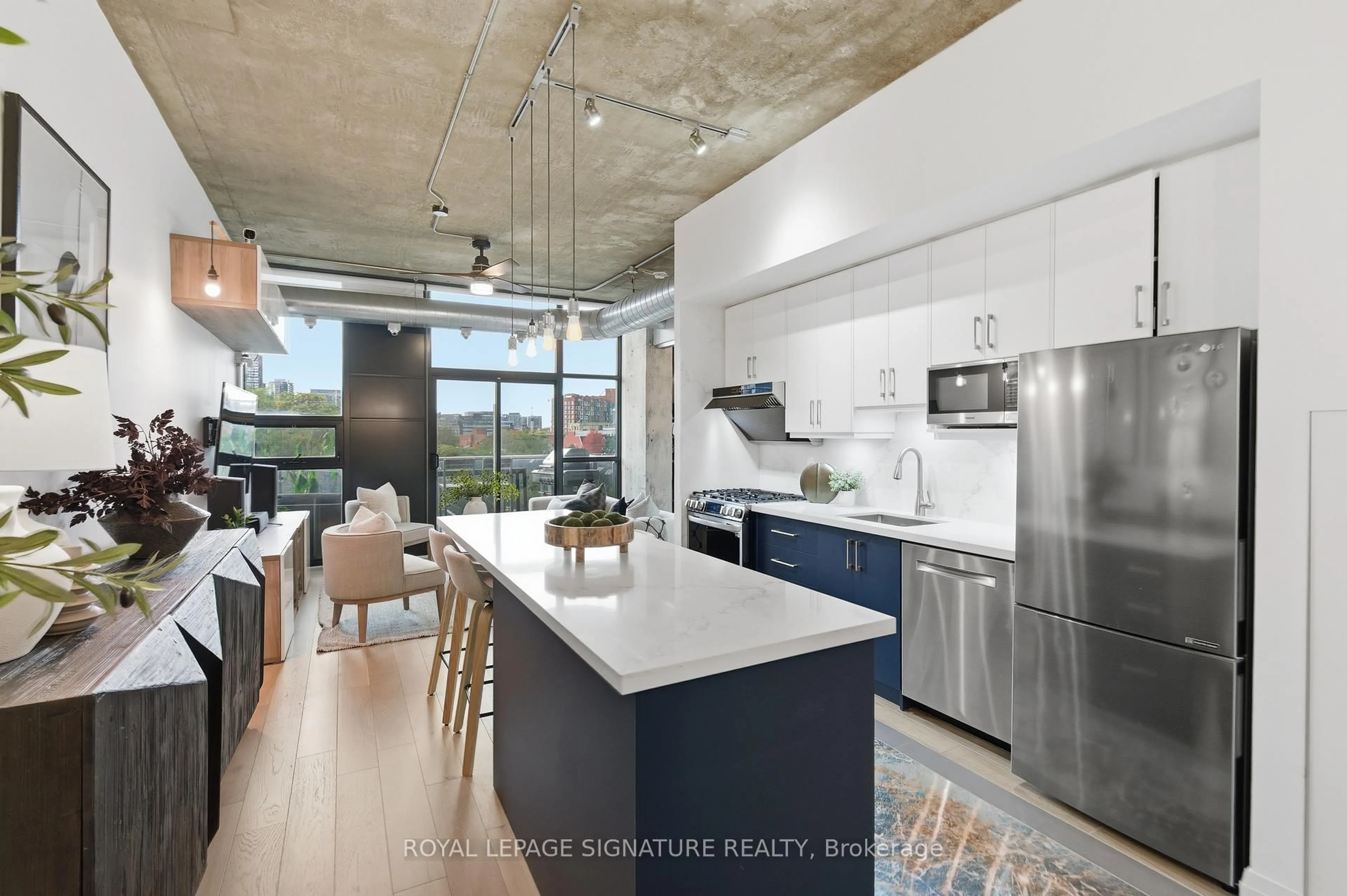 Open concept kitchen, unknown for 60 Bathurst St #503, Toronto Ontario M5V 2P4