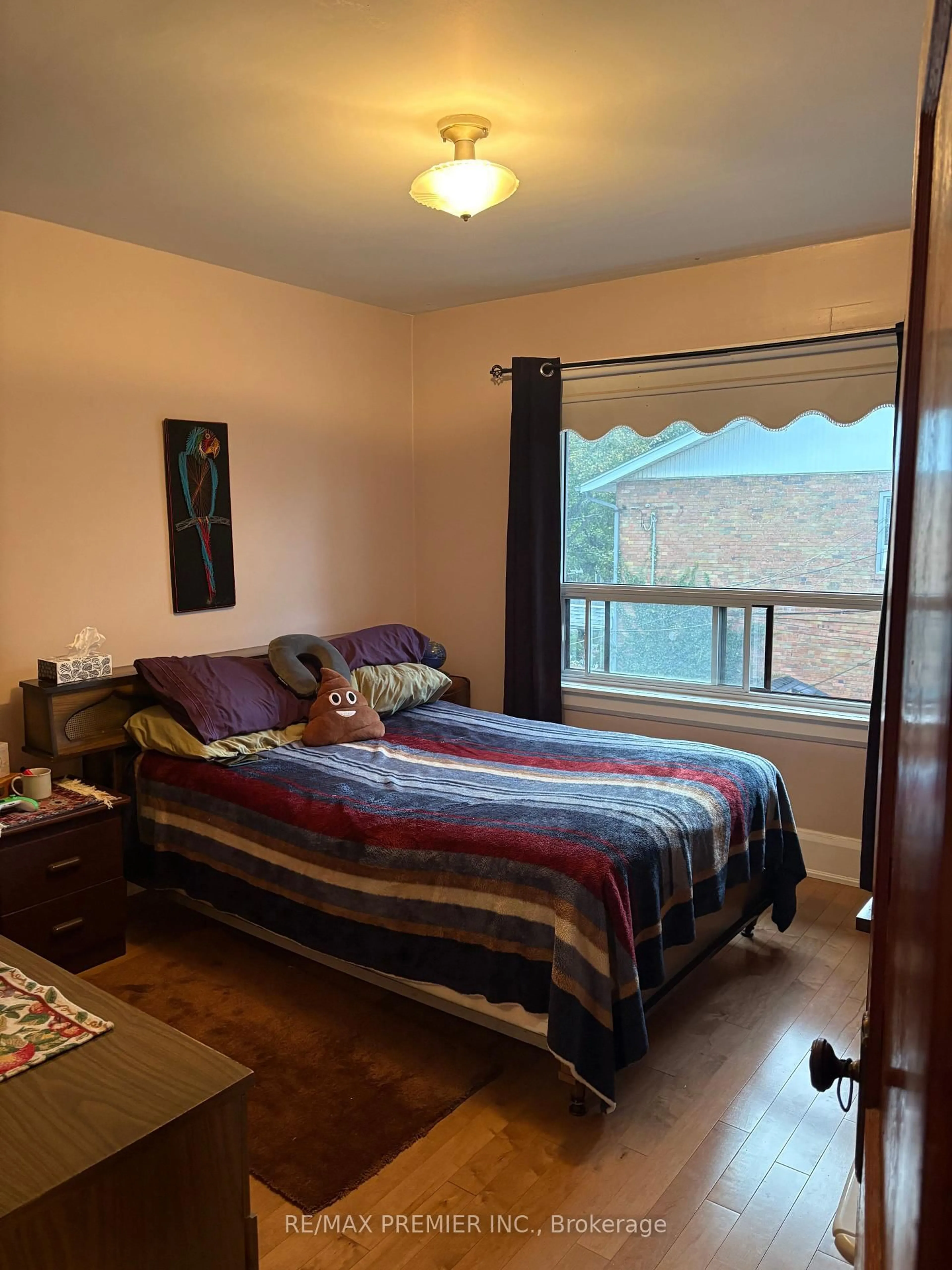 Bedroom with bed, unknown for 8 Normanna Ave, Toronto Ontario M6C 1H2