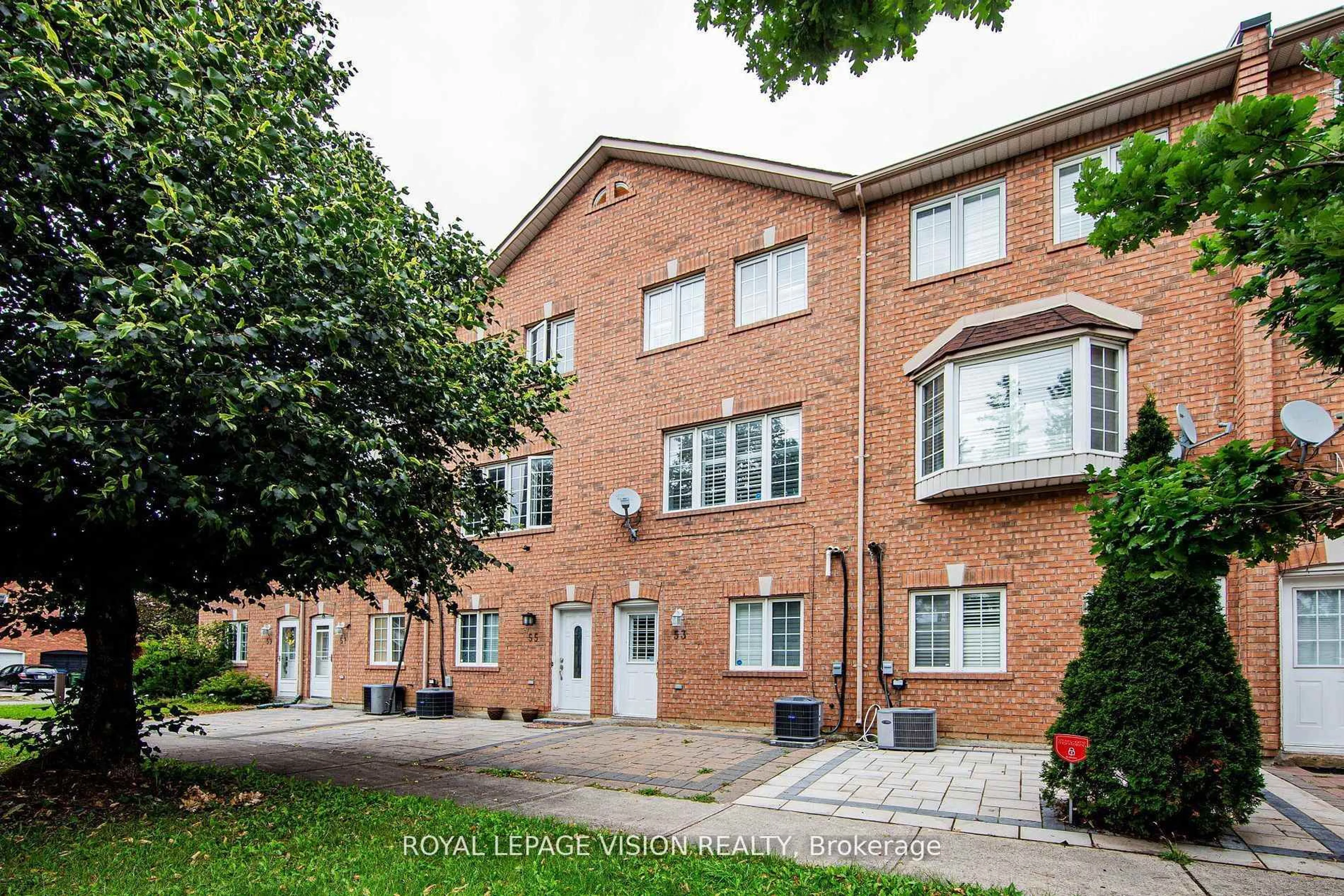 Home with brick exterior material, street for 53 Hobson Ave, Toronto Ontario M4A 2X7