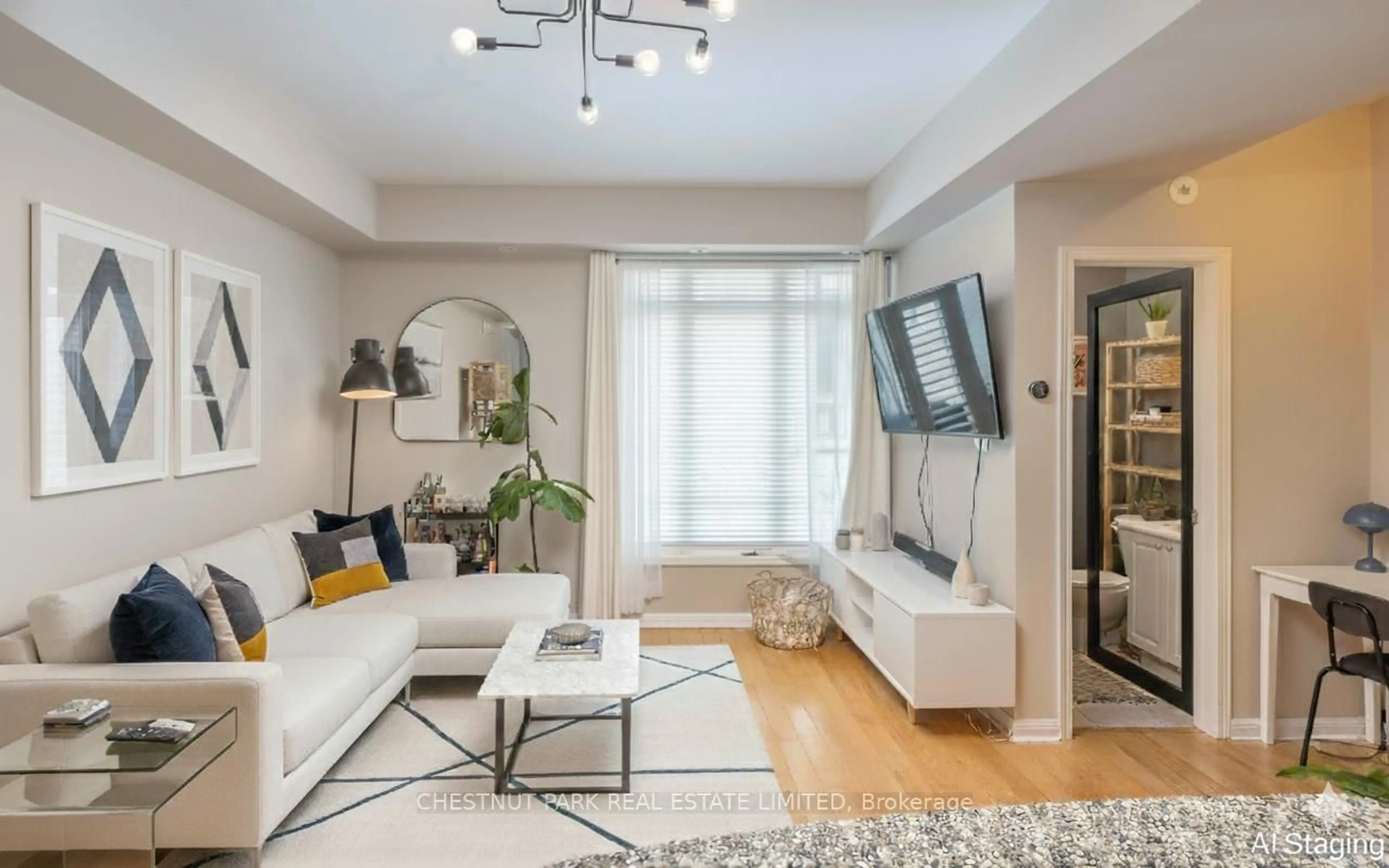Living room with furniture, unknown for 98 Carr St #11, Toronto Ontario M5T 1B7