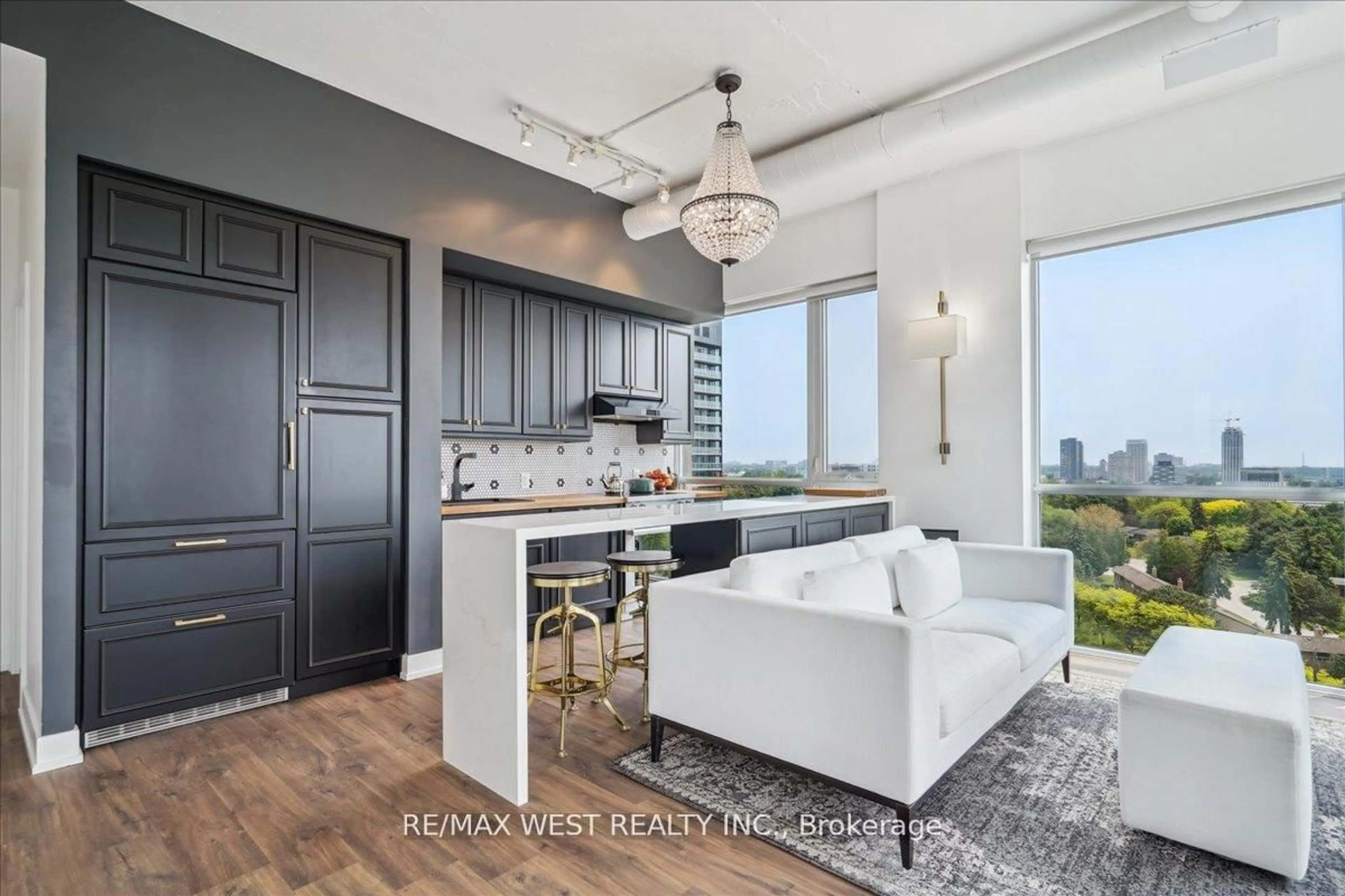 Open concept kitchen, unknown for 75 The Donway #1010, Toronto Ontario M3C 2E9