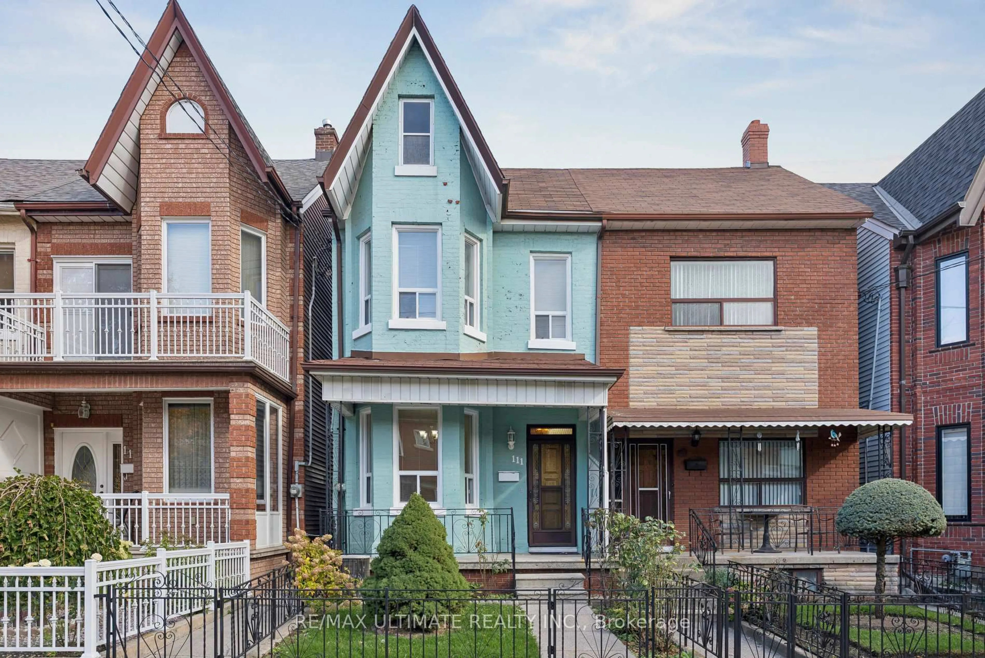 Home with brick exterior material, street for 111 Northcote Ave, Toronto Ontario M6J 3K4